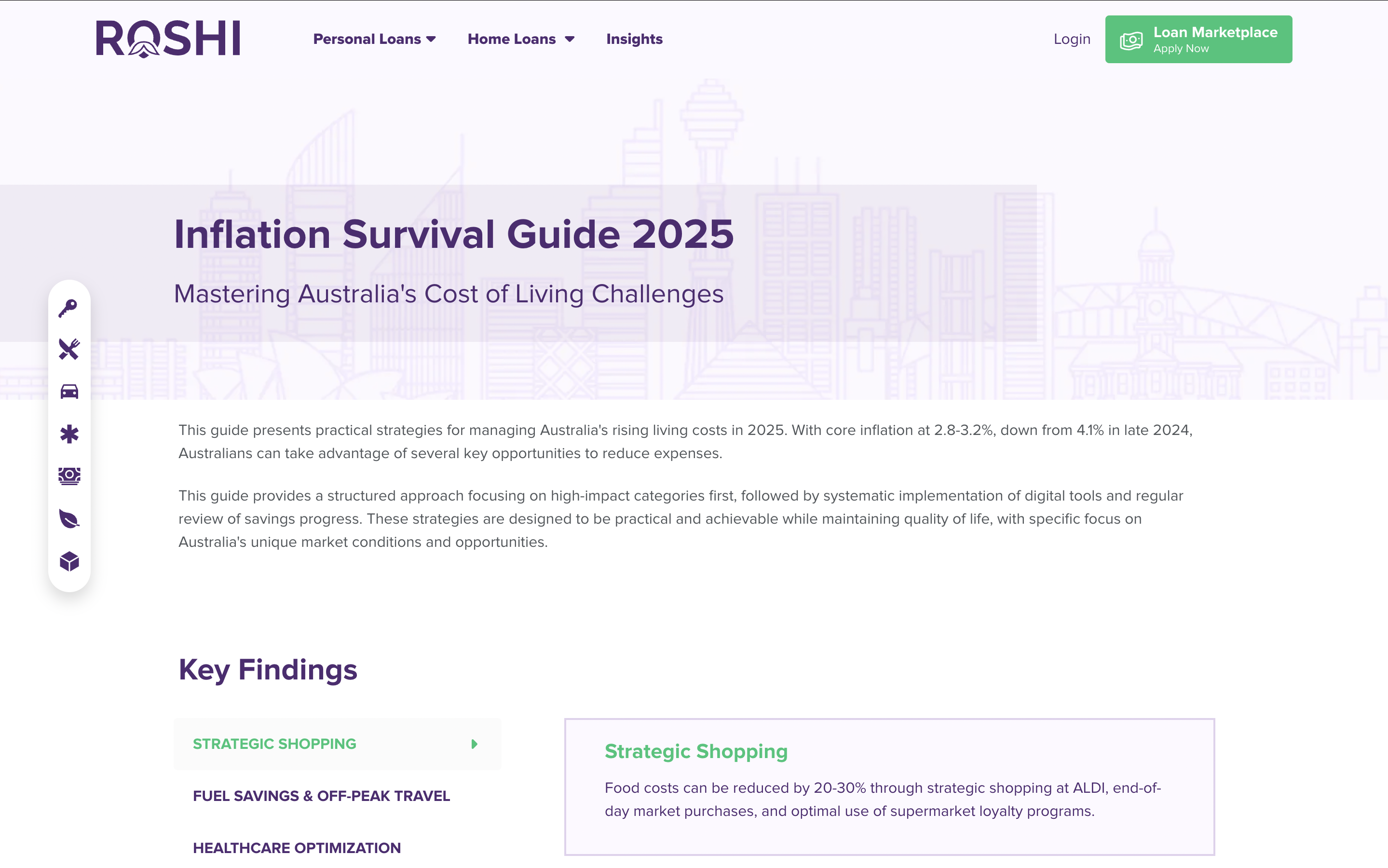 PRESS RELEASE: New ROSHI Study Shows How Australians Can Save Up To $650 Monthly Despite Rising Costs
