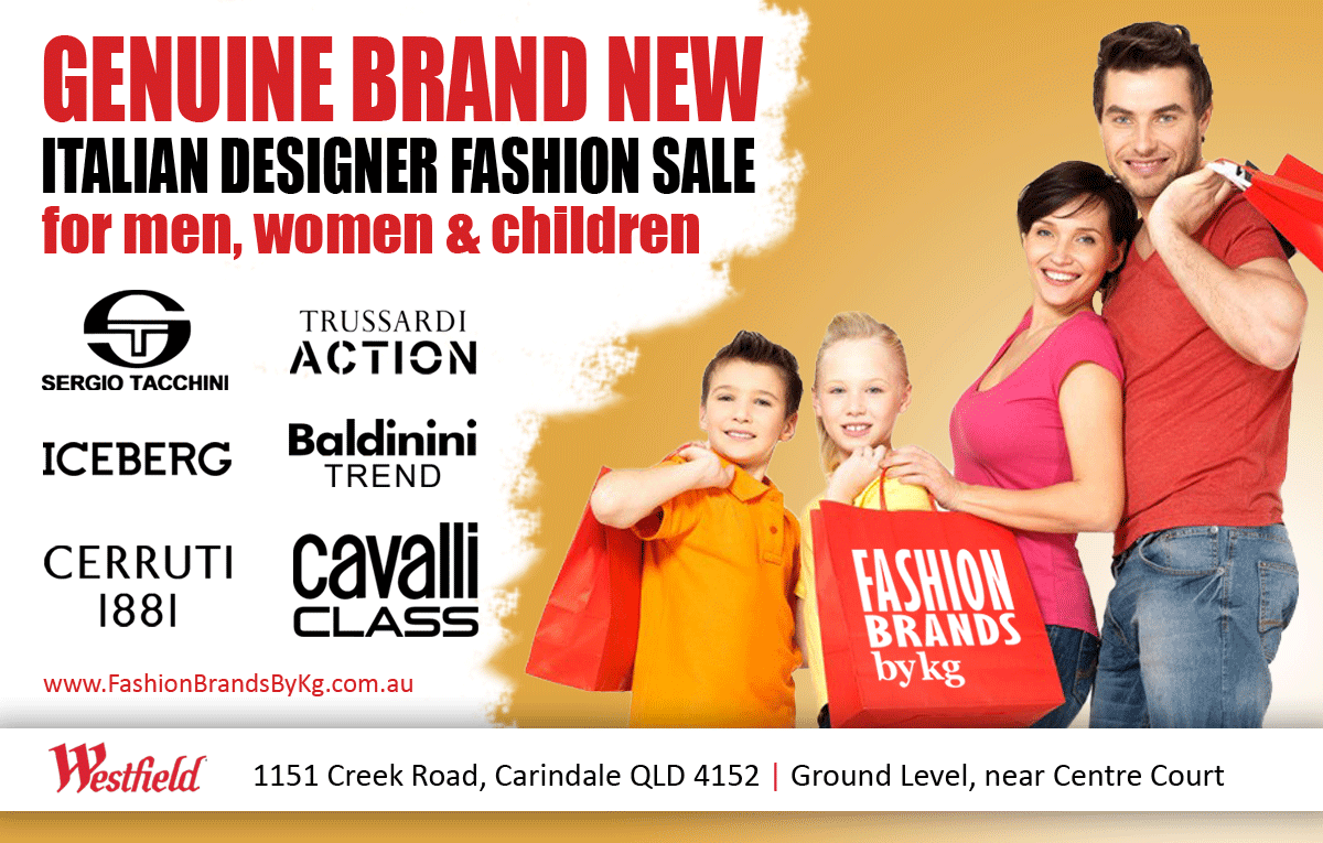 PRESS RELEASE: “Fashion Brands By Kg” opens its doors to Luxury Designer Fashion at unbeatable prices in Brisbane.