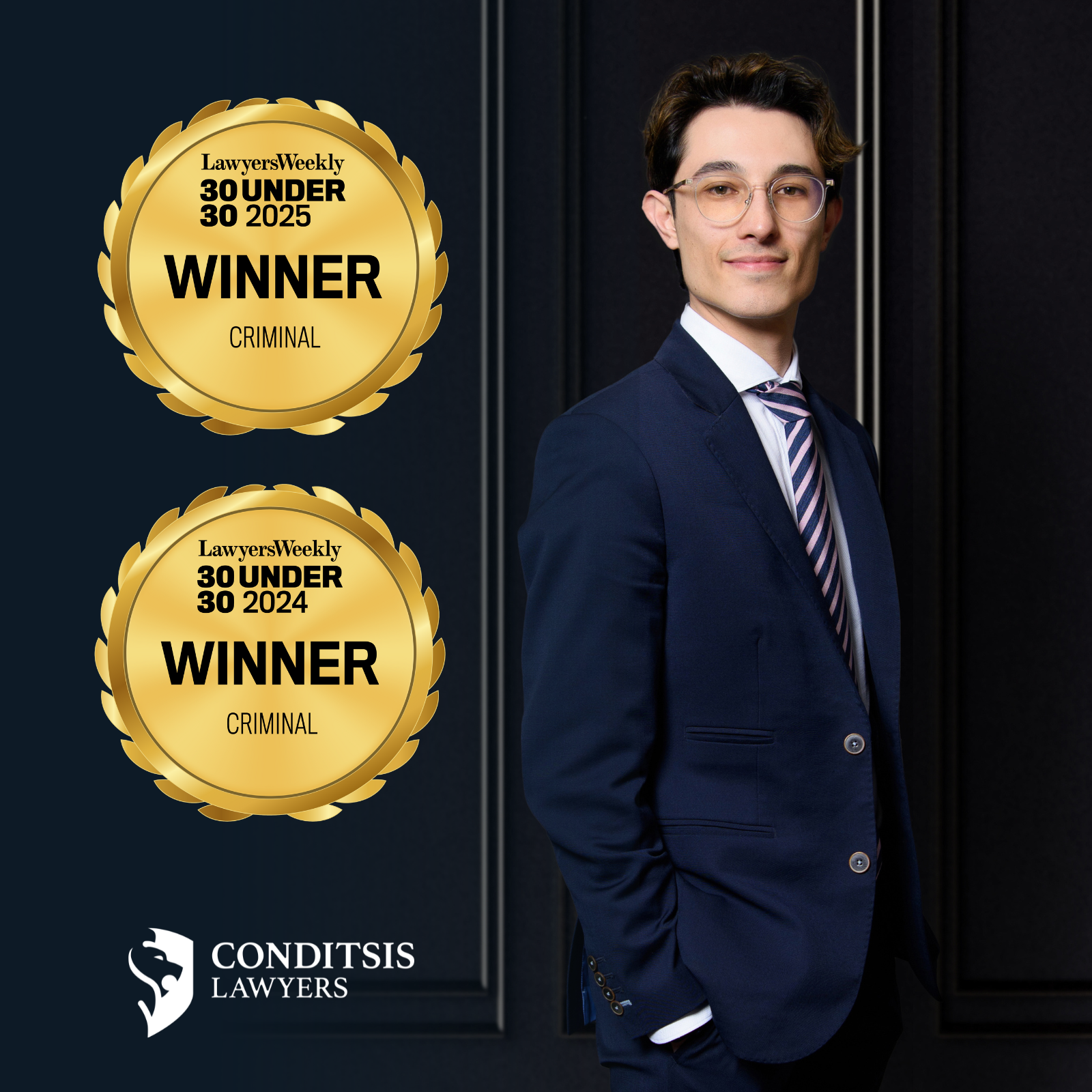 PRESS RELEASE: Francis Caesar Devine makes history with back-to-back criminal law award win