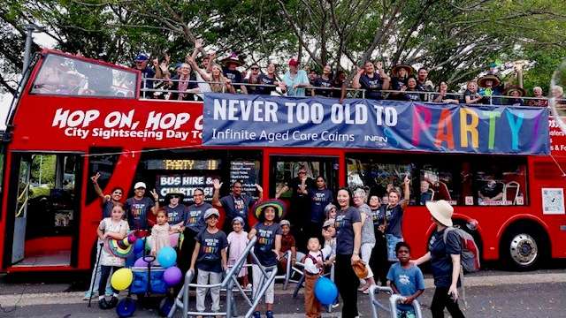 PRESS RELEASE: Cairns Festival Parade Welcomes Local Aged Care Residents – Because You’re Never Too Old To Party
