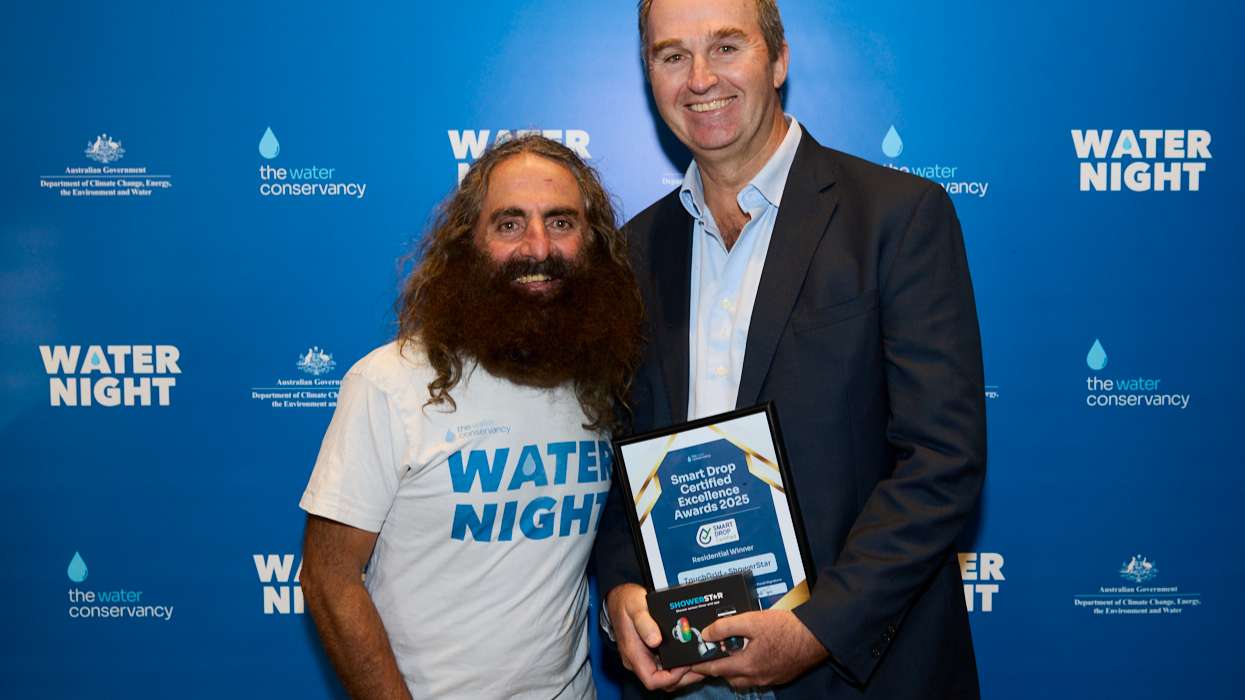 PRESS RELEASE: Local Startup Helping Households Save Water And Energy, Wins Smart Drop Certified Excellence Award
