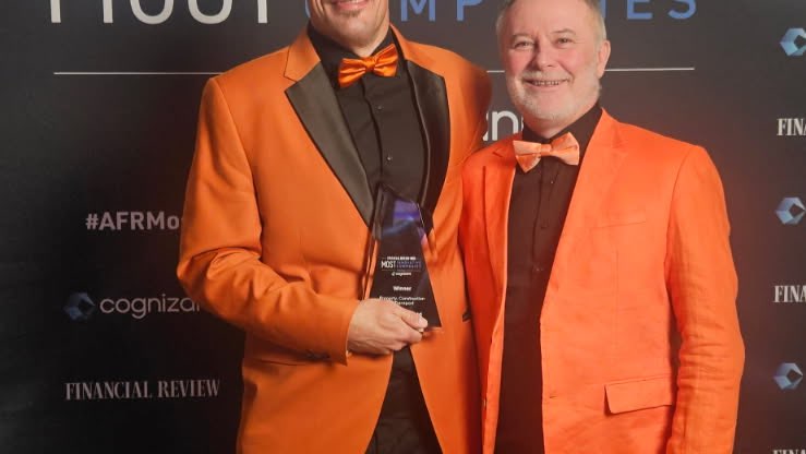 PRESS RELEASE: SiteHive wins the Property, Construction & Transport category at the AFR Boss Most Innovative Companies Awards