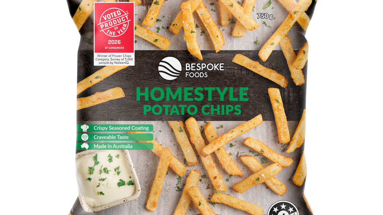 PRESS RELEASE: Bespoke Foods Beats Big Brands to Win Product of the Year 2026