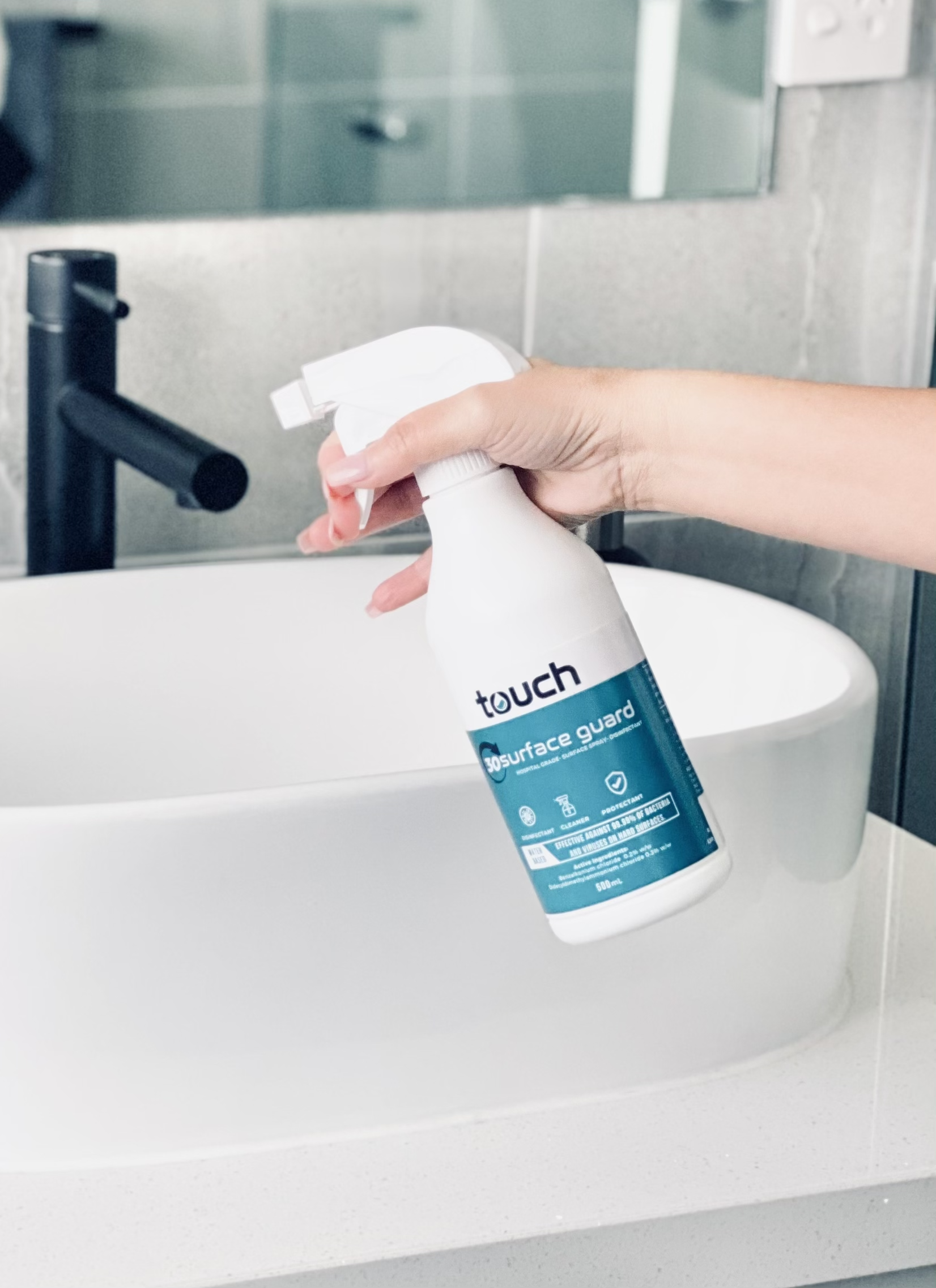 PRESS RELEASE: Australian-made surface disinfectant proven to be effective against COVID-19, provides residual protection for 30 days with a single application.