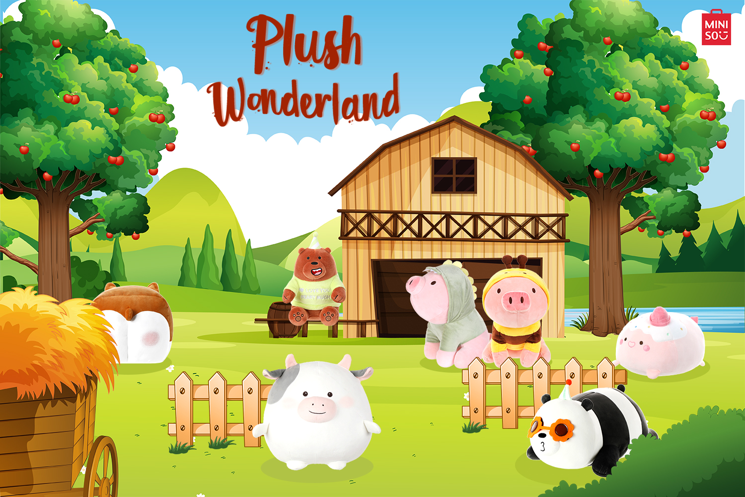 PRESS RELEASE: MINISO becomes a plush toy wonderland