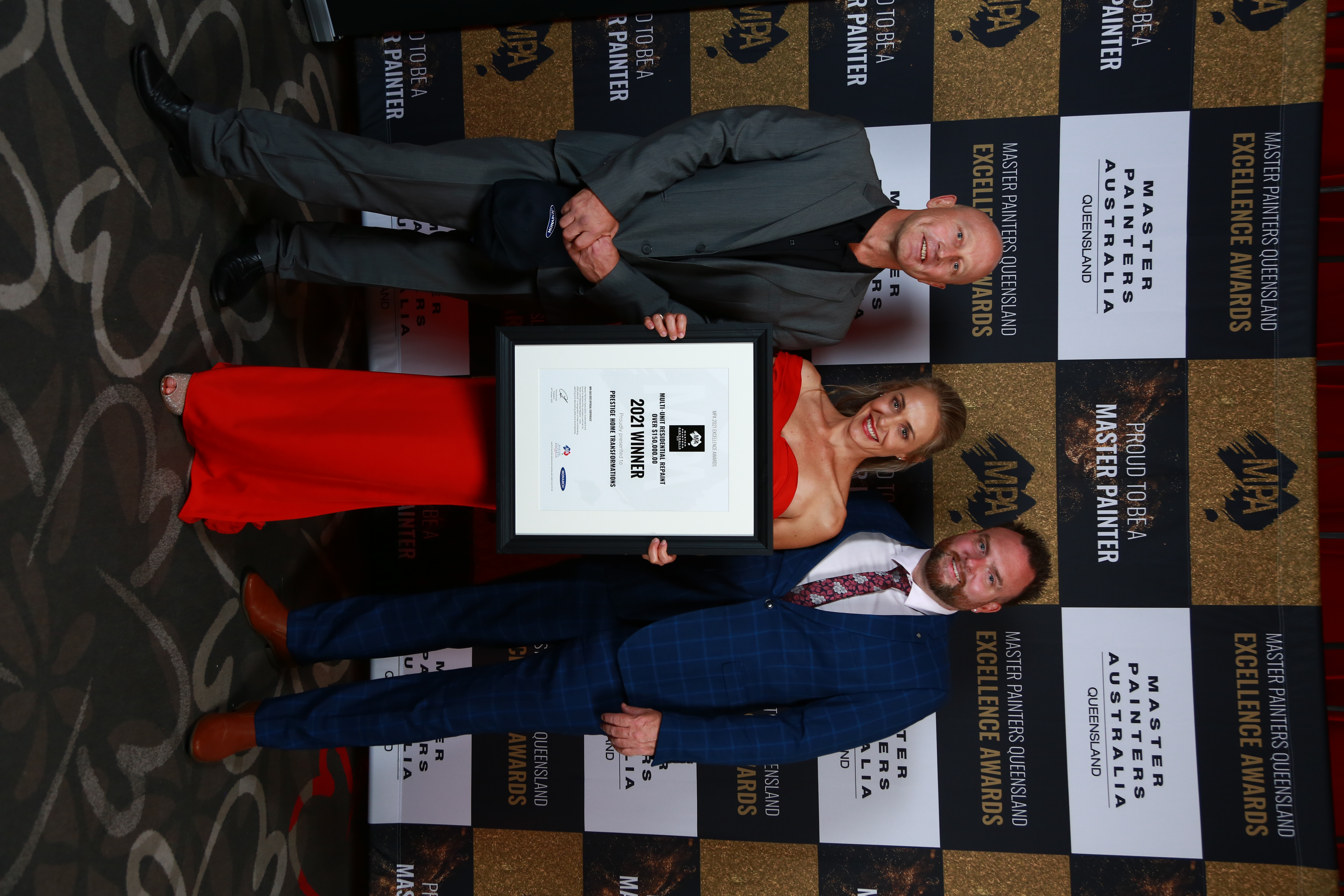 PRESS RELEASE: Unknown Sunshine Coast Painting Company Takes Out “Top Award” for Multi Unit Residential Repaint From Master Painters Association