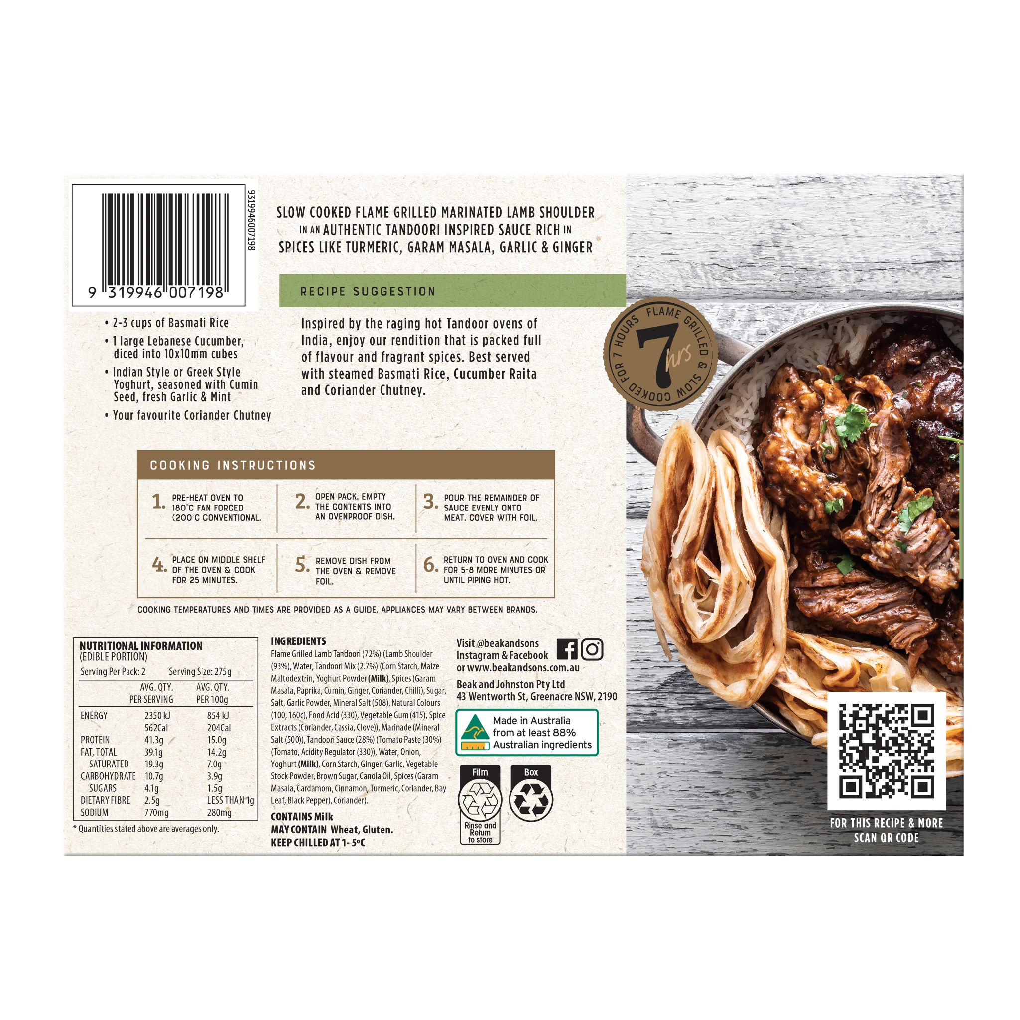 PRESS RELEASE: BEAK & SONS UNVEILS NEW SLOW COOKED RANGE AND NEW BRAND LOOK