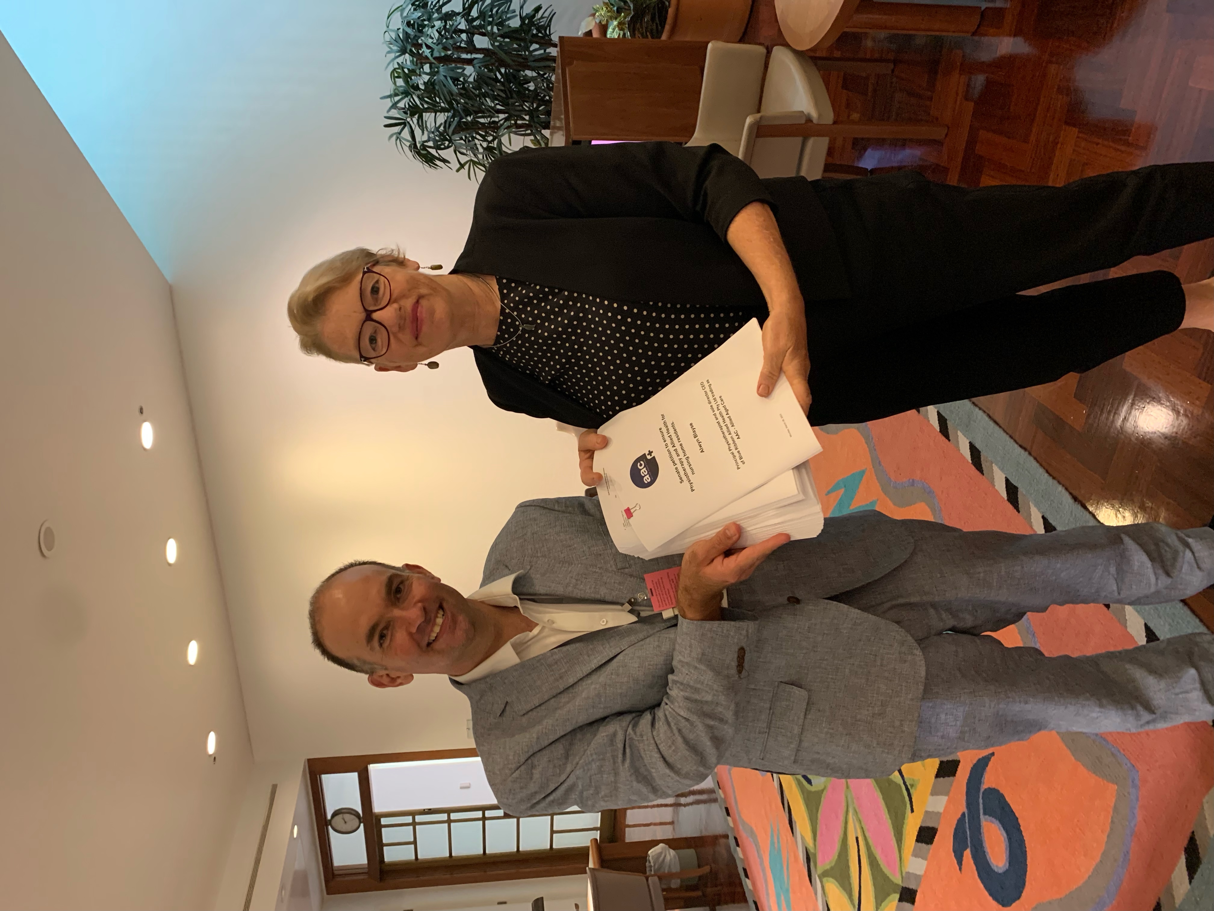 PRESS RELEASE: NOT an April fool’s joke -in 6 months’ time 183, 894 nursing homes residents will not be funded for vital physiotherapy and allied health