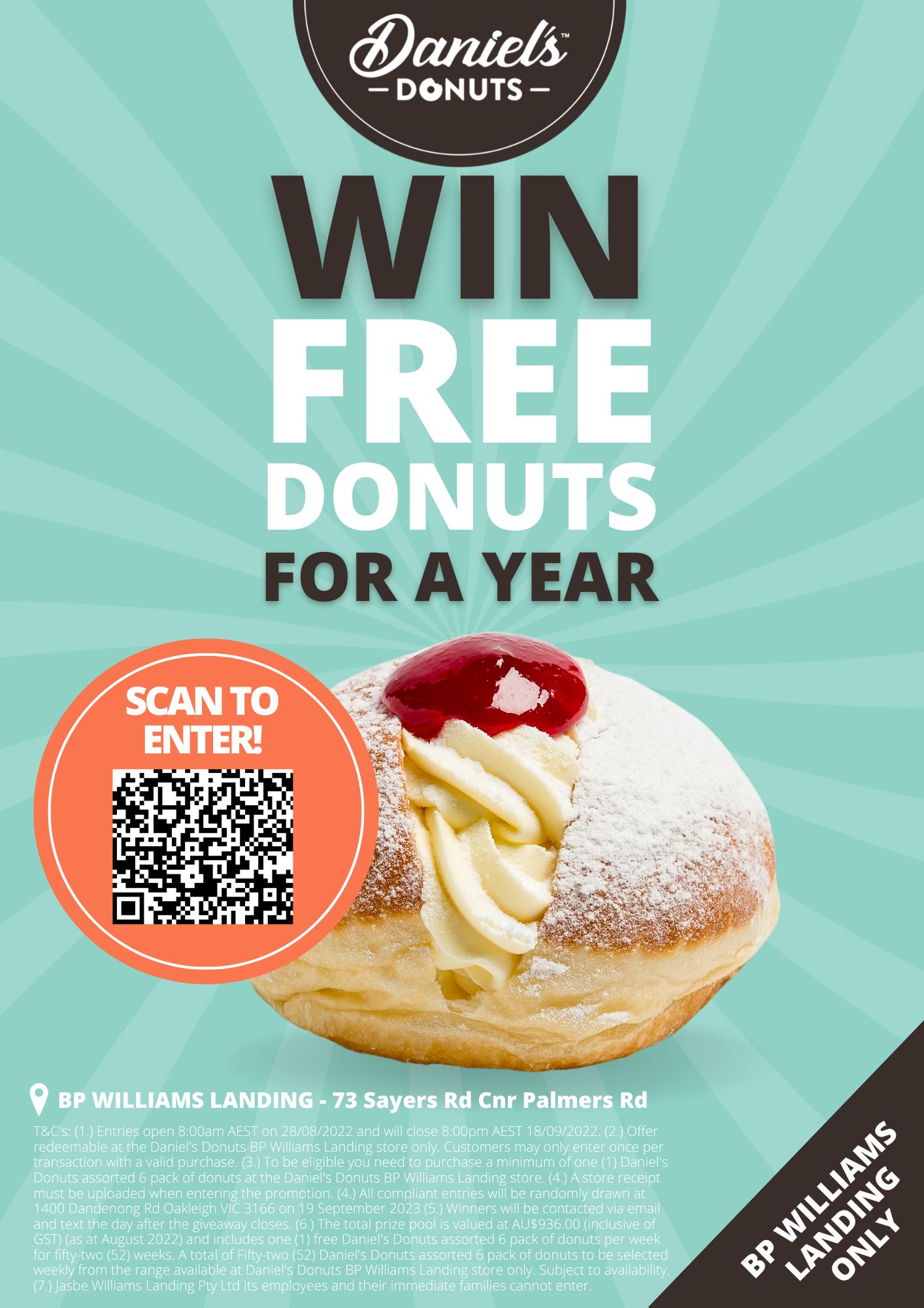 PRESS RELEASE: FREE Donuts for a year!