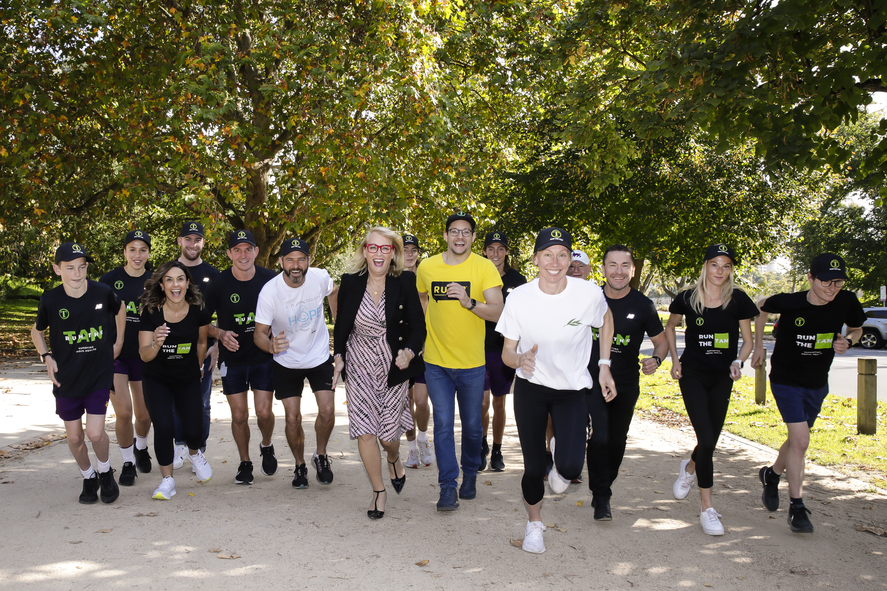 PRESS RELEASE: Records are broken in support of mental health charities at Run the Tan 2023