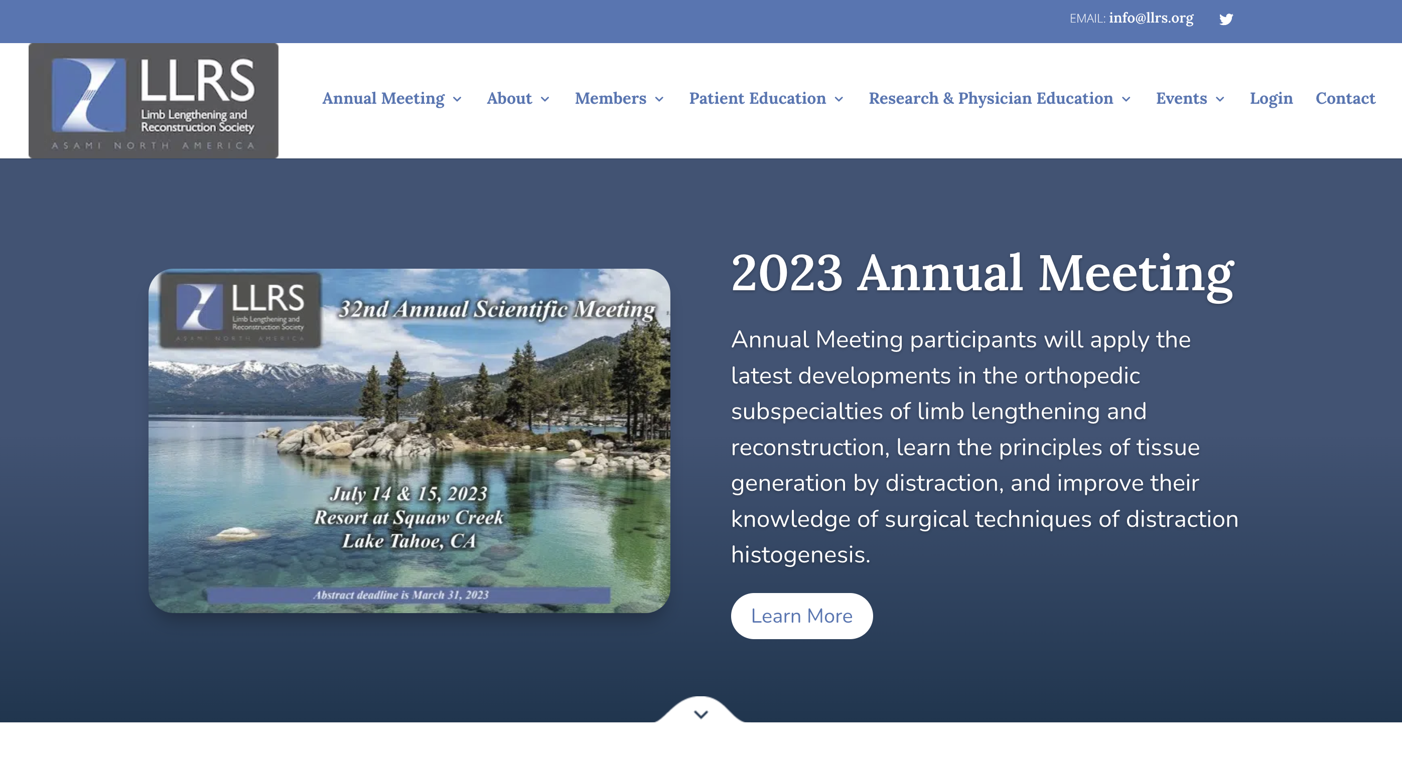 PRESS RELEASE: Professor Munjed Al Muderis to Speak at Limb Lengthening and Reconstruction Society Annual Meeting