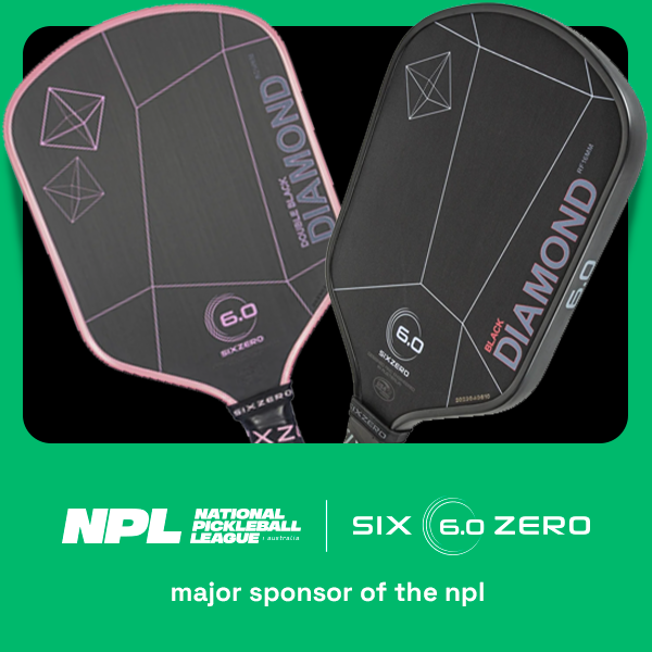 PRESS RELEASE: The National Pickleball League today announced Six Zero Pickleball, the leading, cutting-edge Pickleball equipment company in Australia, as a Major Sponsor and exclusive Pickleball Paddle Supplier.