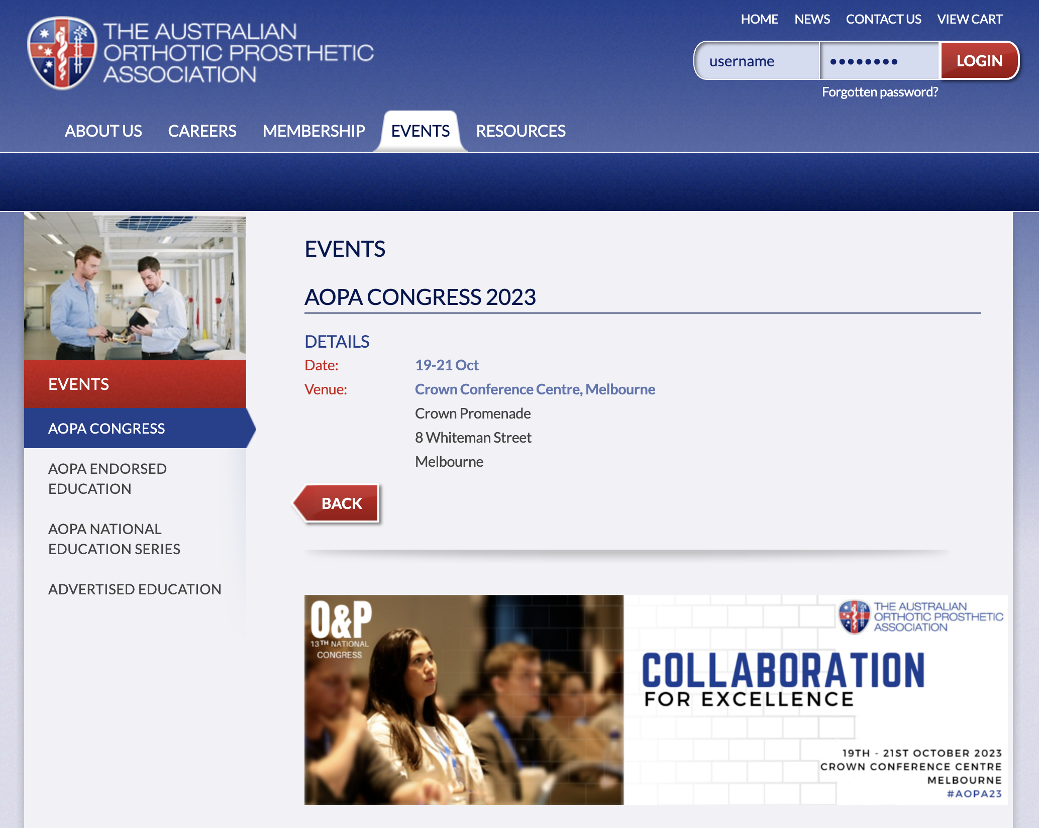 PRESS RELEASE: Professor Munjed Al Muderis to speak at Australian Orthotic Prosthetic Association (AOPA) Congress 2023