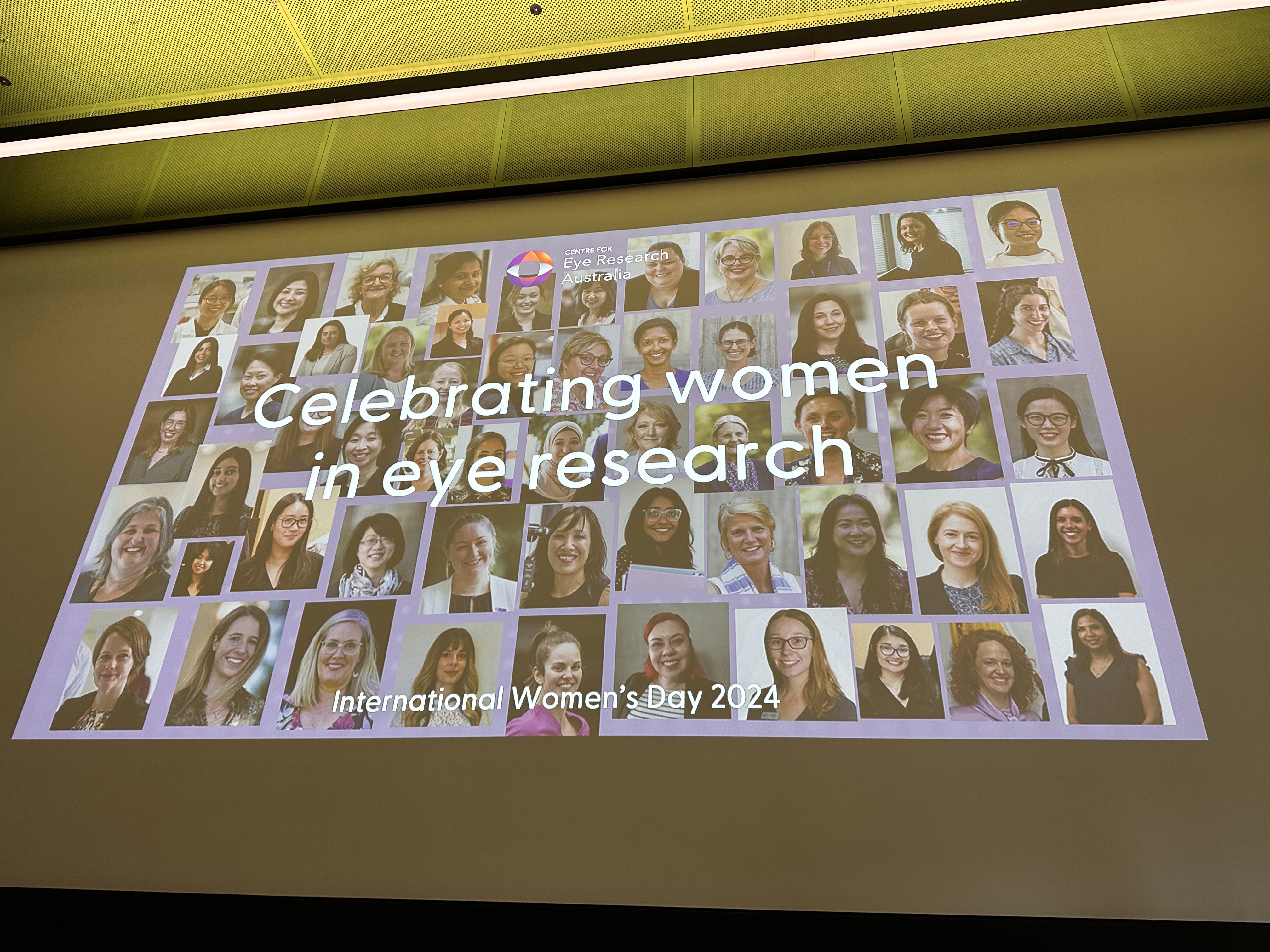 PRESS RELEASE: Celebrating Women in Eye Research: International Women’s Day 2024 Cera and The Royal Victorian Eye and Ear Hospital
