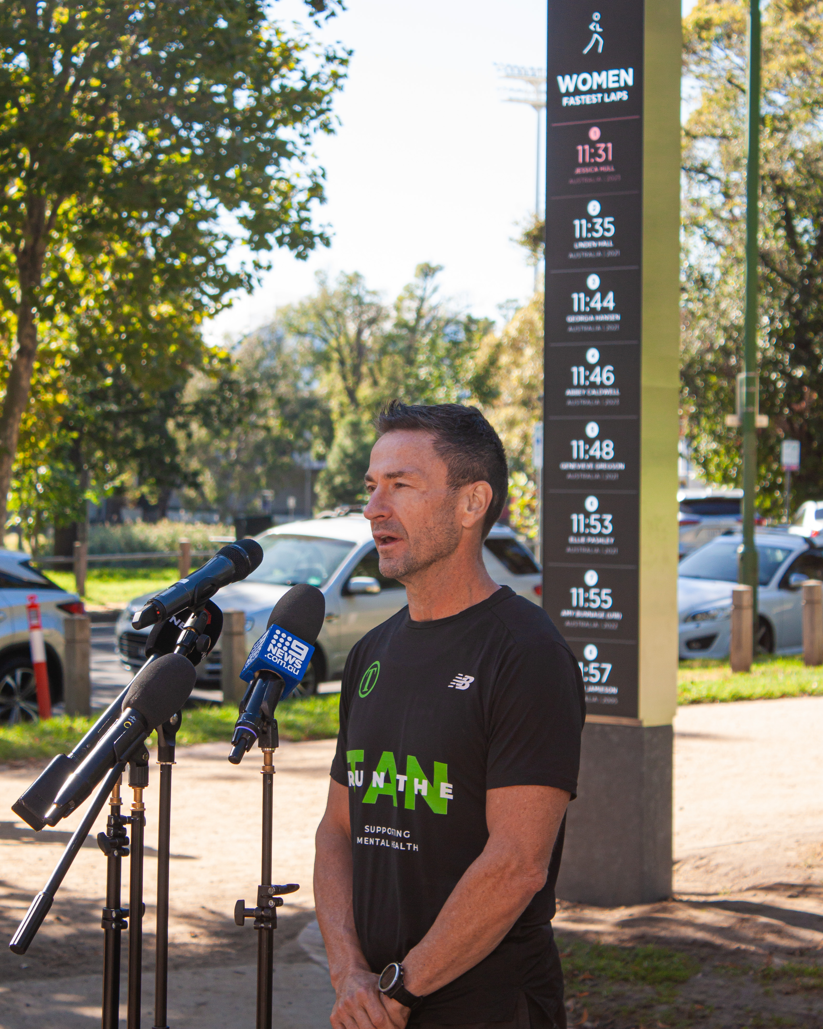 PRESS RELEASE: New High-Tech Digital Clocks enhance The Tan Track experience in Melbourne