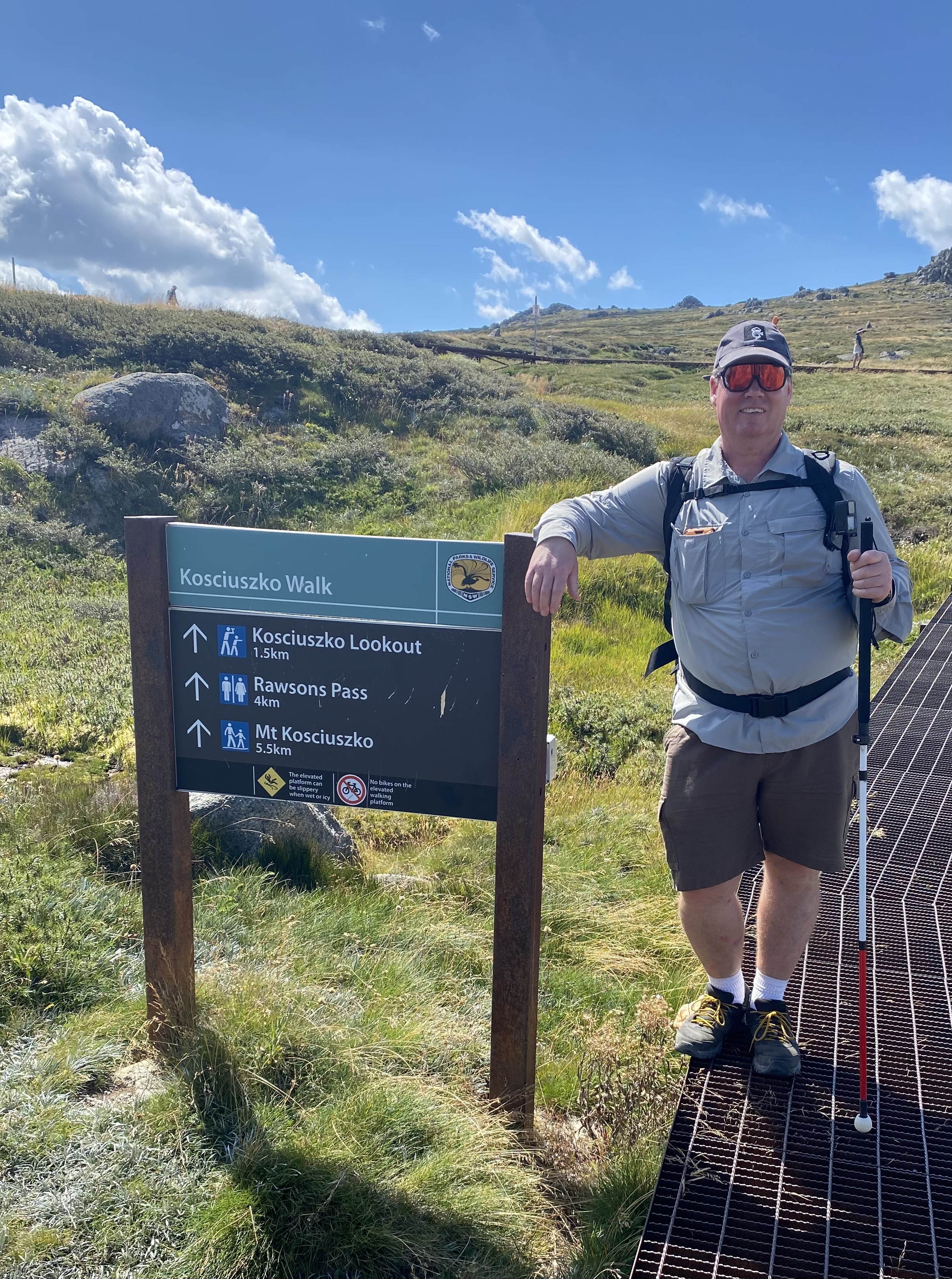 PRESS RELEASE: Blind and low-vision Australians set to embark on a 100-kilometre challenge of rail trails, community parkruns and hikes across Australia in 2025 with the support of not-for-profit Cocky Guides
