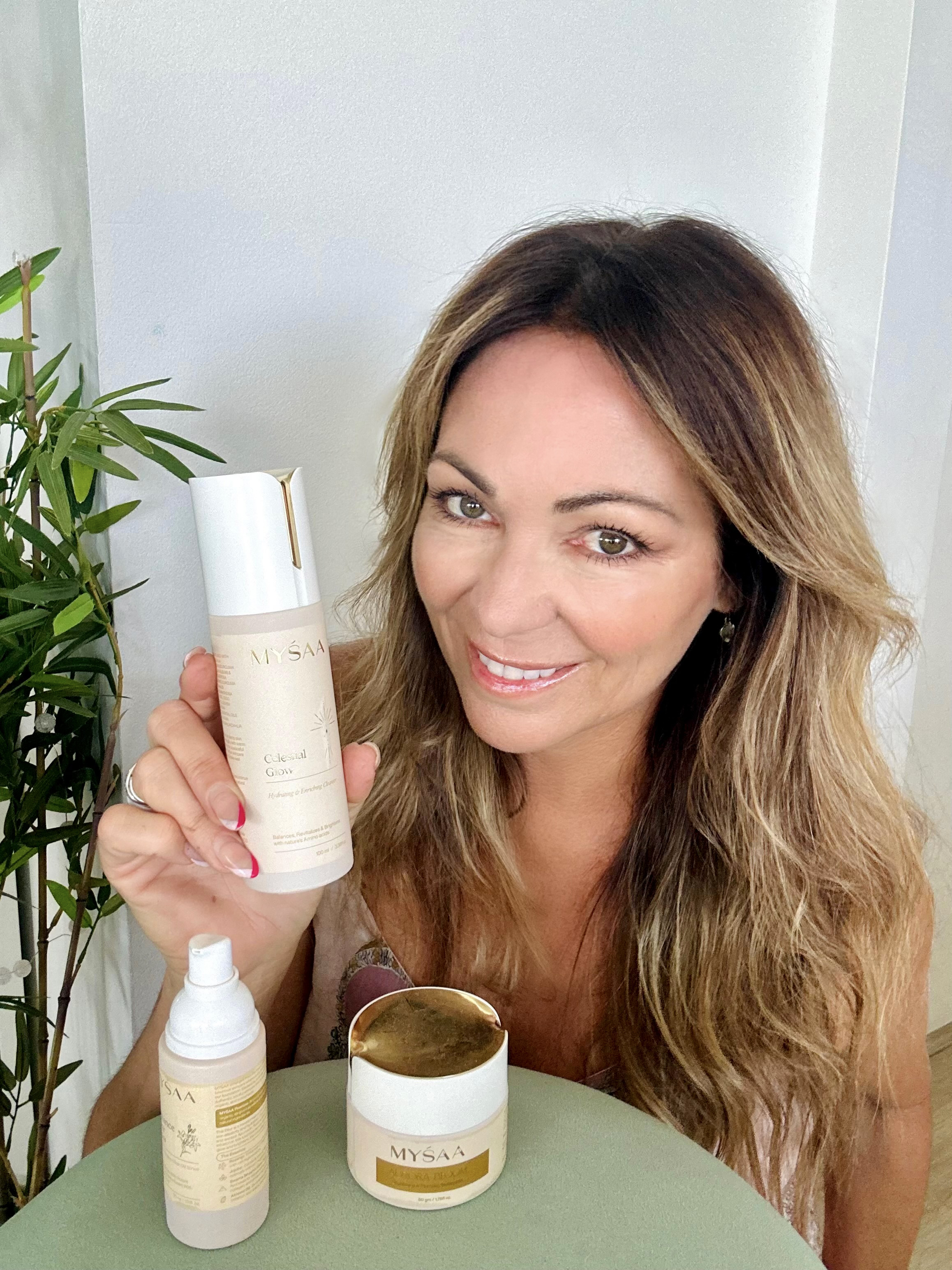 PRESS RELEASE: Tania Zaetta Joins MYŚAA Skincare as Brand Ambassador