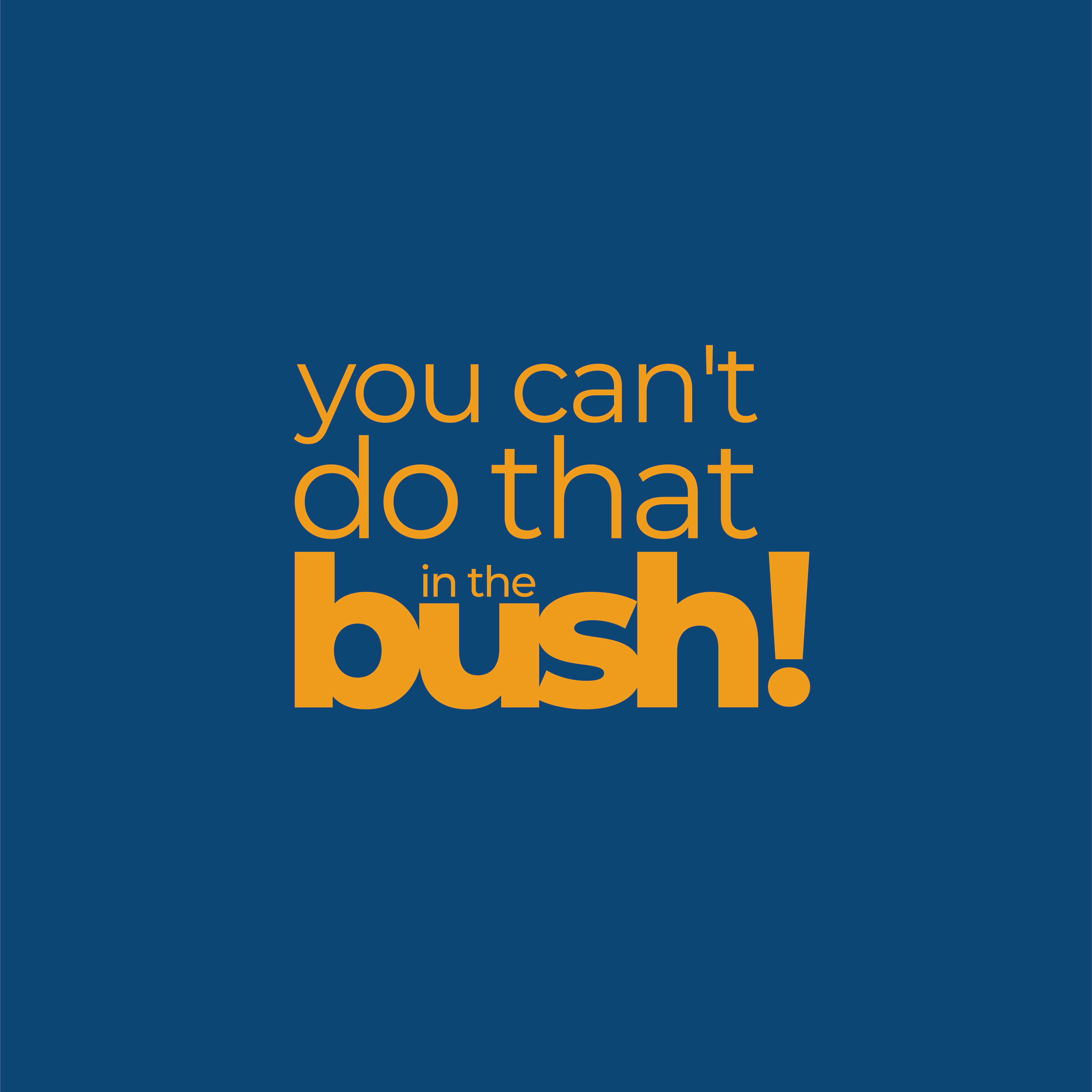PRESS RELEASE: New Series Out to Prove You Can Do It in the Bush — and Break Down the City-Country Divide