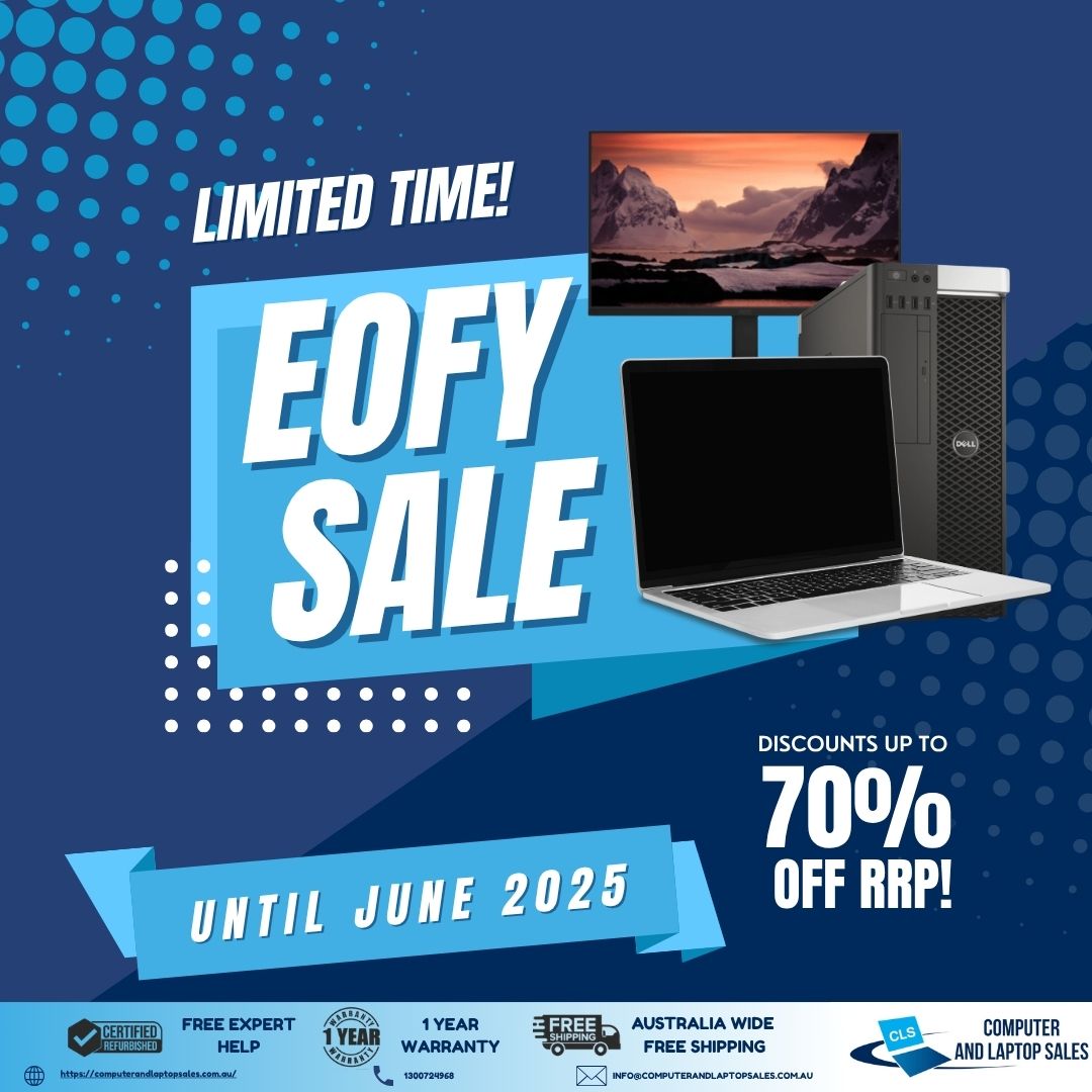 PRESS RELEASE: EOFY 2025 Tech Savings: Up to 70% Off Refurbished Laptops