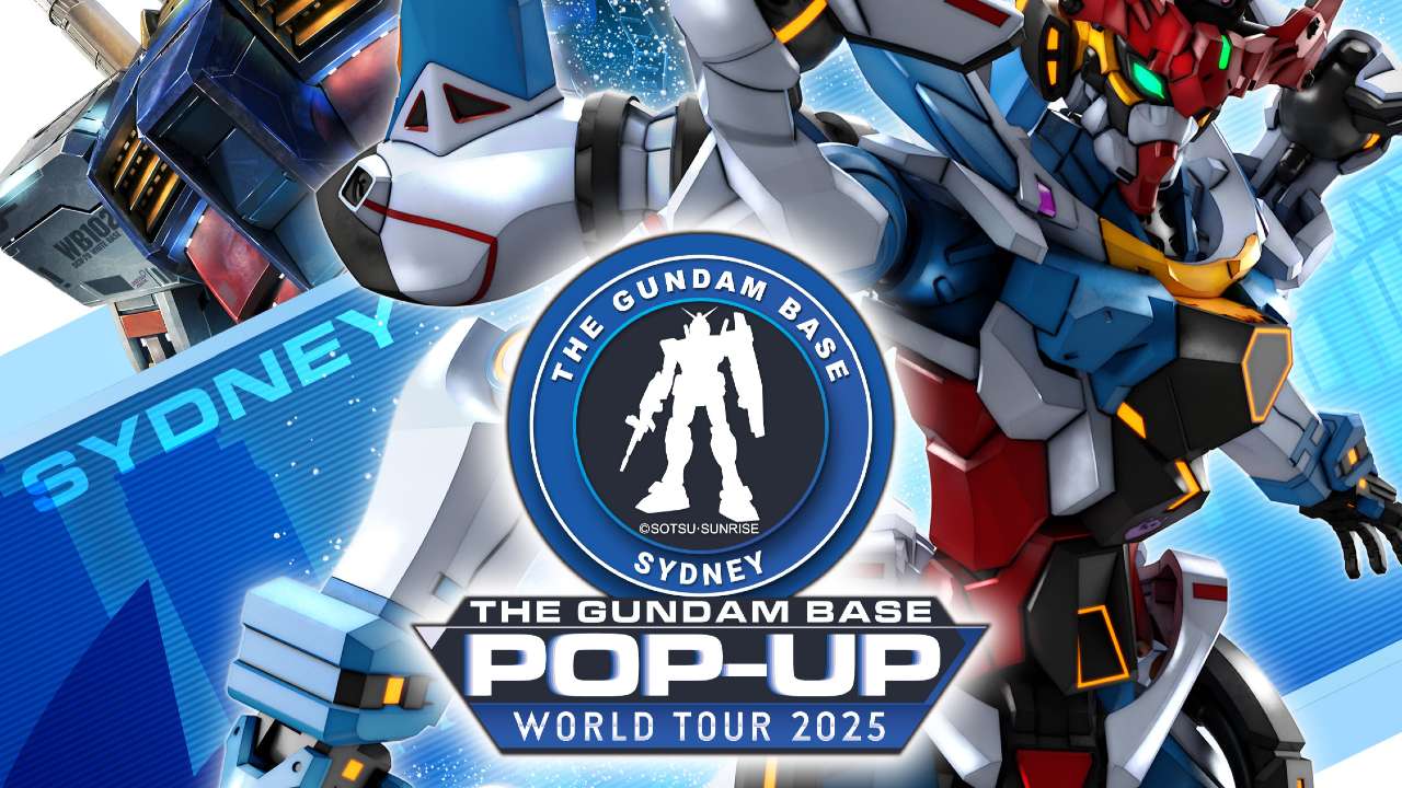 PRESS RELEASE: THE GUNDAM BASE POP-UP WORLD TOUR IN SYDNEY  – The internationally touring POP-UP event arrives in Australia for the first time