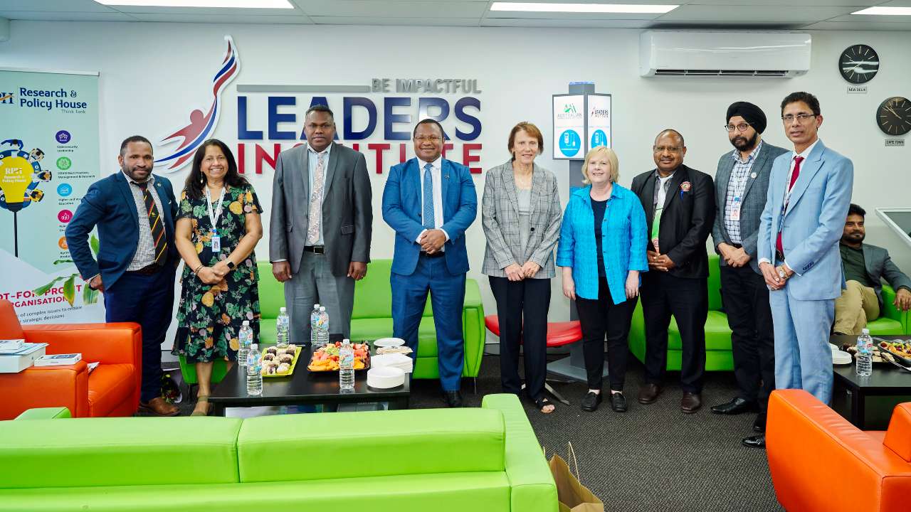 PRESS RELEASE: Papua New Guinea Minister for Higher Education Leads High-Level Delegation to Leaders Institute