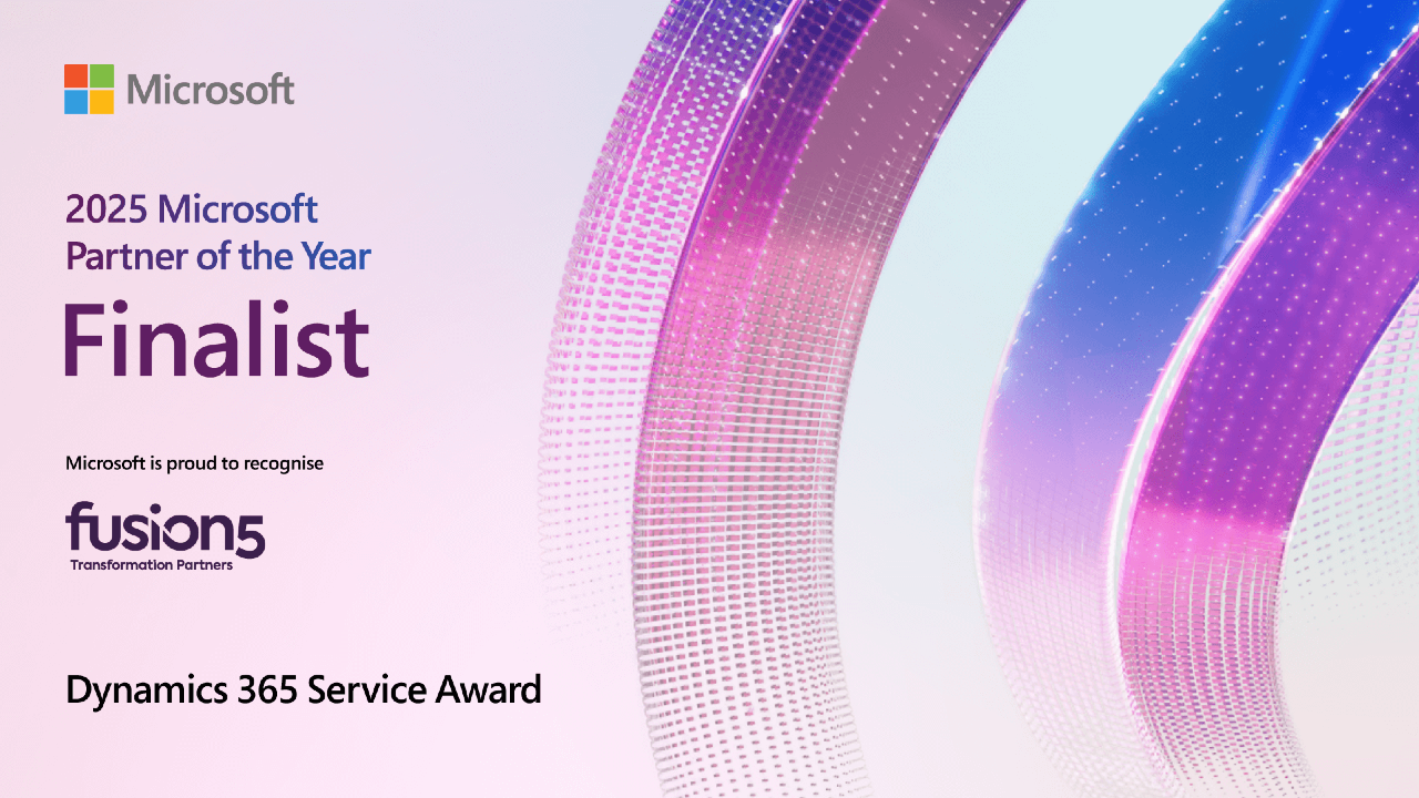 PRESS RELEASE: Fusion5 a finalist in 2025 Microsoft Global Partner of the Year awards