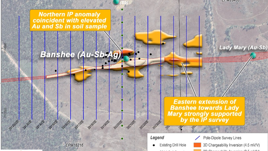 PRESS RELEASE: Geophysics Confirms Increasing Scale at GDM’s Coonambula Antimony–Gold Project