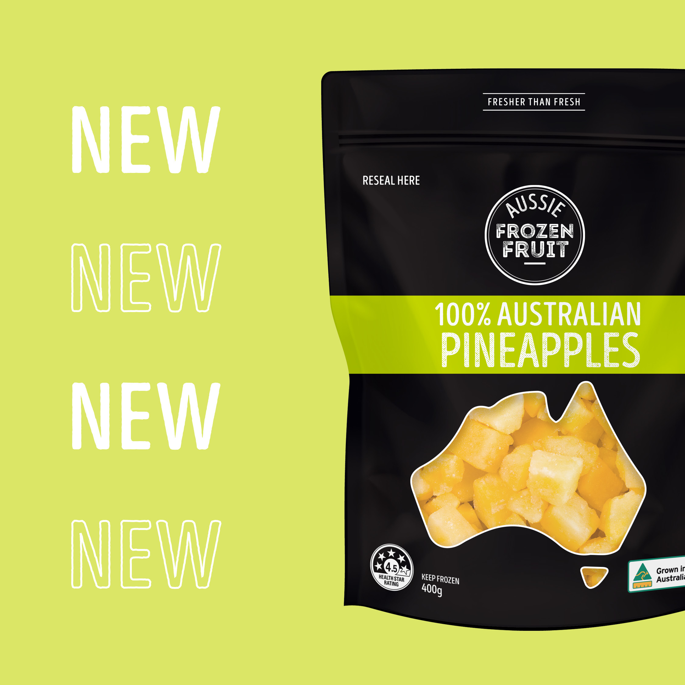 PRESS RELEASE: Aussie Frozen Fruit adds Frozen Pineapples to growing range