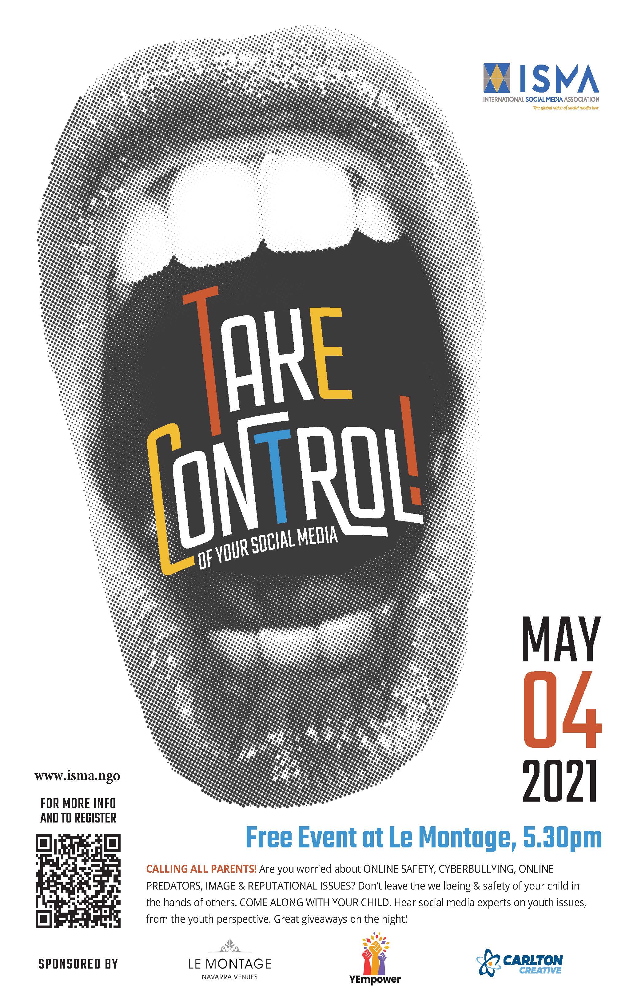 PRESS RELEASE: Progressive new program encourages young people to  ‘Take Control’ of social media dilemmas