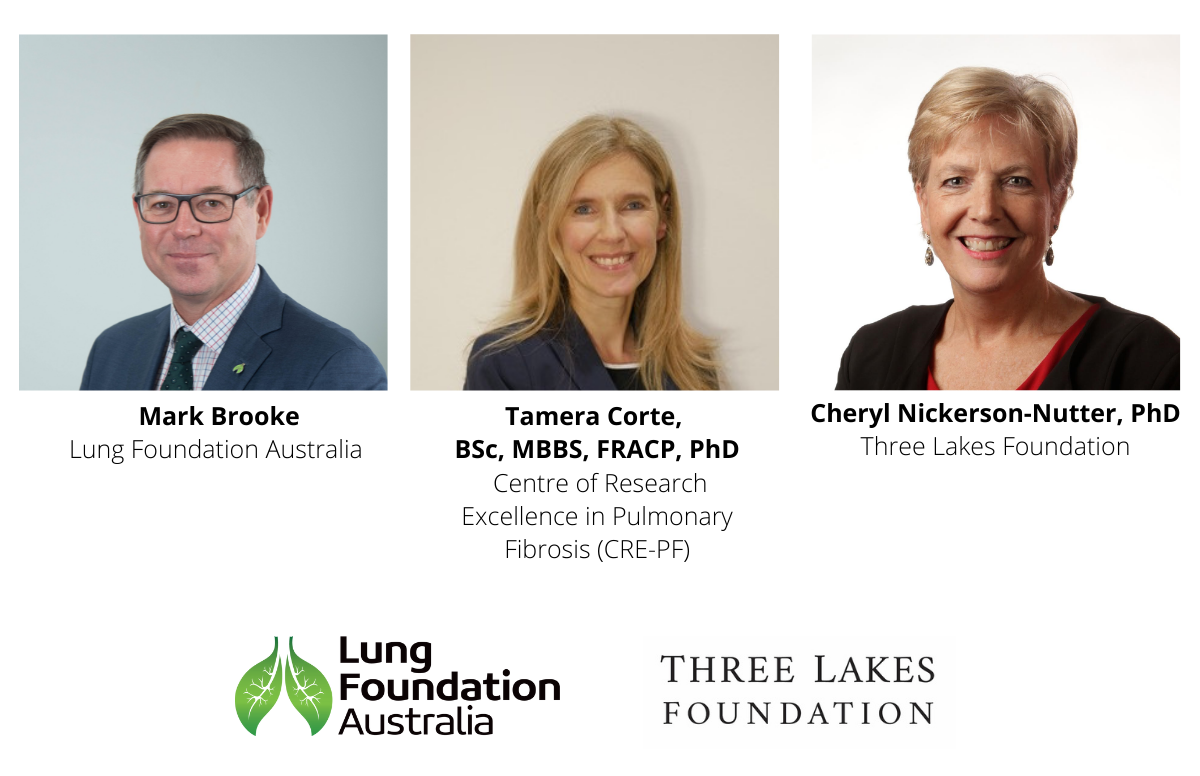 PRESS RELEASE: Three Lakes Foundation, Lung Foundation Australia and Centre of Research Excellence in PF join forces to create a global network for PF research