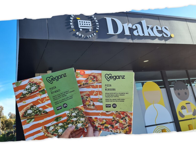 PRESS RELEASE: Great taste, great footprint: Drakes Supermarkets offer plant-based pizza from Veganz in Queensland
