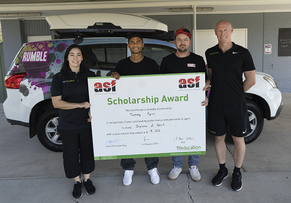 PRESS RELEASE: The Australian Skate Federation awards celebrated pro skater Tommy Fynn with $15,000 Scholarship.