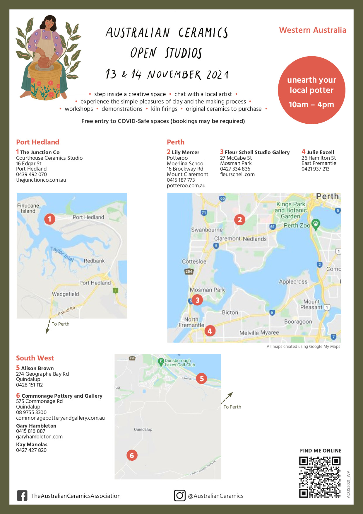 PRESS RELEASE: UNEARTH YOUR LOCAL POTTER THIS WEEKEND!