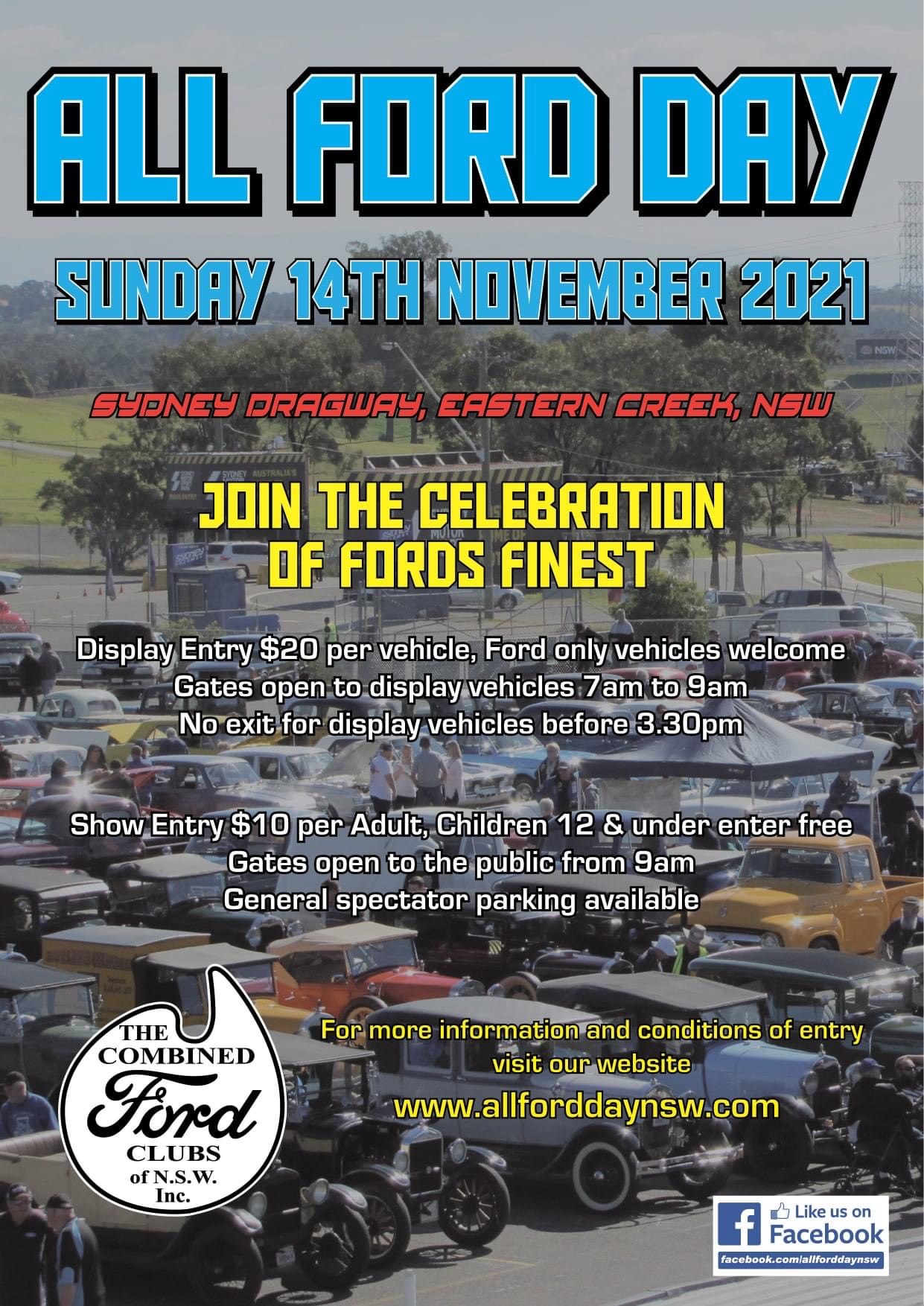 PRESS RELEASE: All Ford Car Show – biggest show Post COVID lockdown