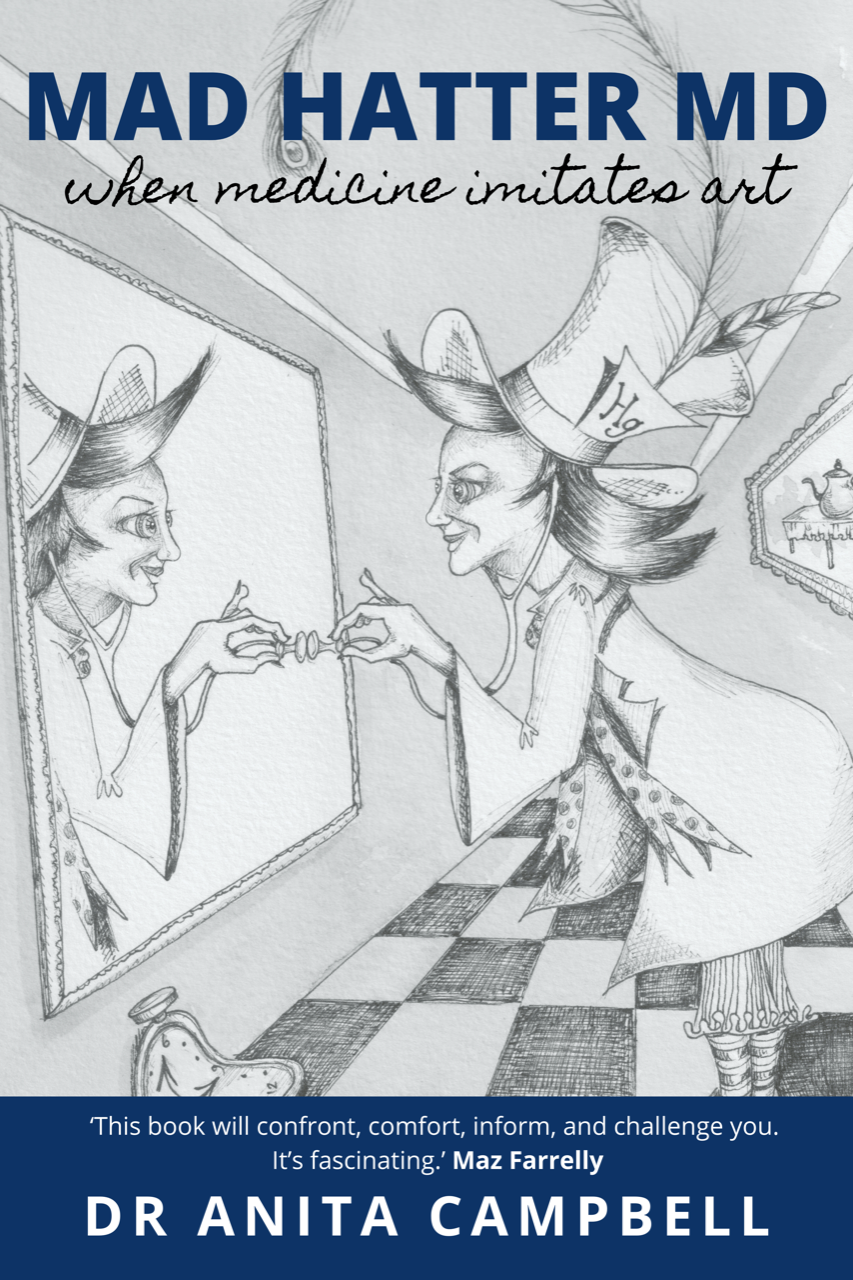 PRESS RELEASE: Mad Hatter MD – non-fiction book – when a doctor goes crazy