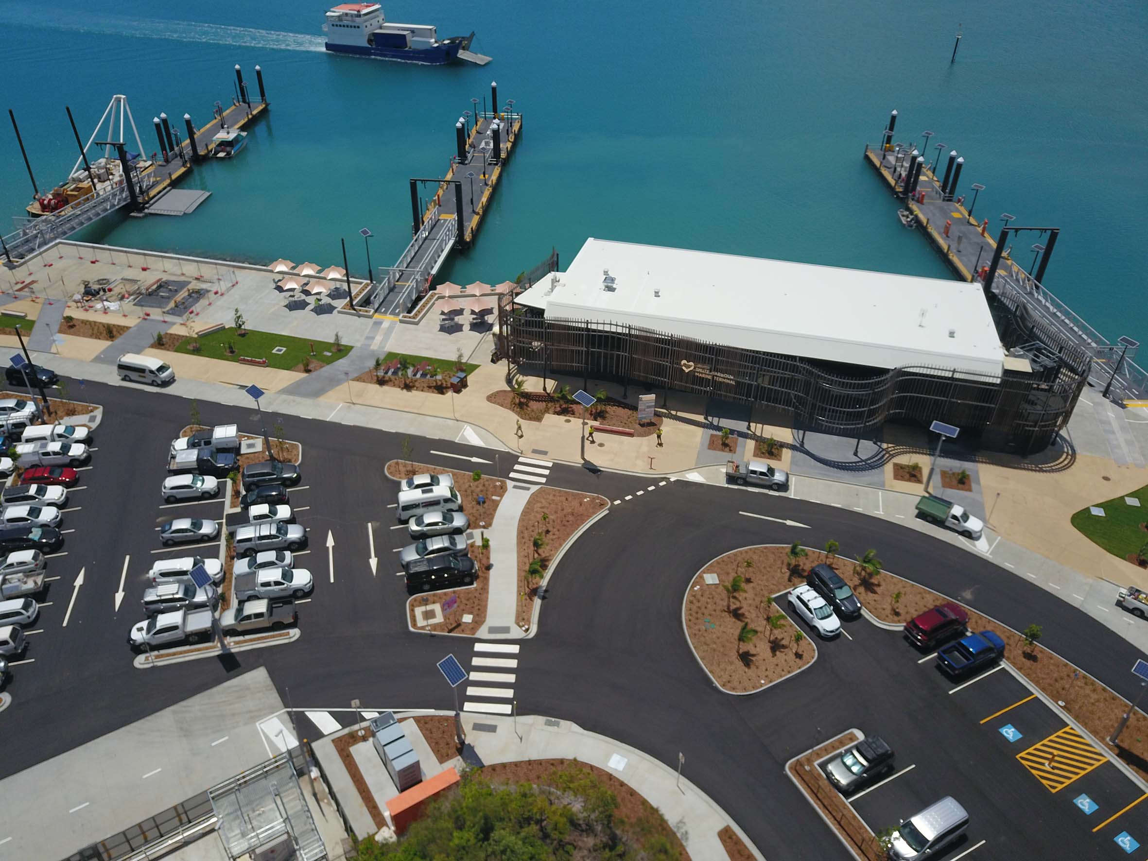 PRESS RELEASE: Local Contractor Rebuilds Shute Harbour Marine Terminal After Cyclone Debbie’s Aftermath