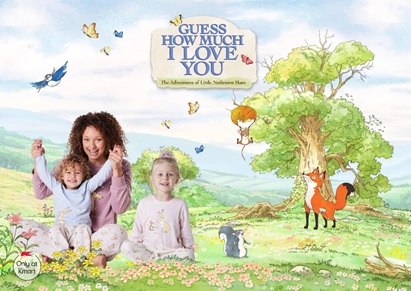 PRESS RELEASE: Brand Lab teams up with Kmart to release the exclusive ‘Guess How Much I Love You – The Adventures of Little Nutbrown Hare ’ clothing range, just in time for Easter 2022