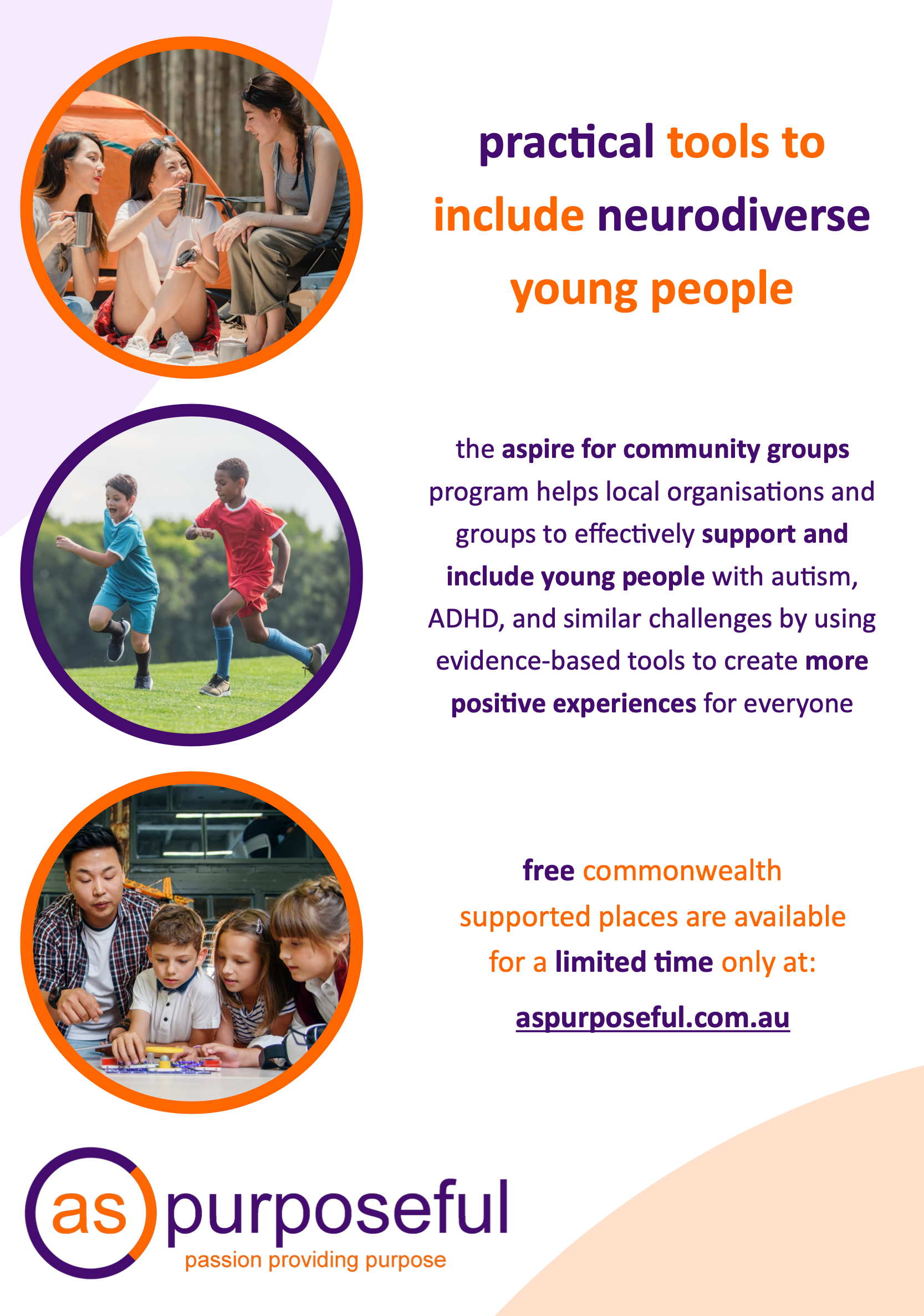 PRESS RELEASE: Innovative free training now available to support greater social and community inclusion for neurodiverse young people