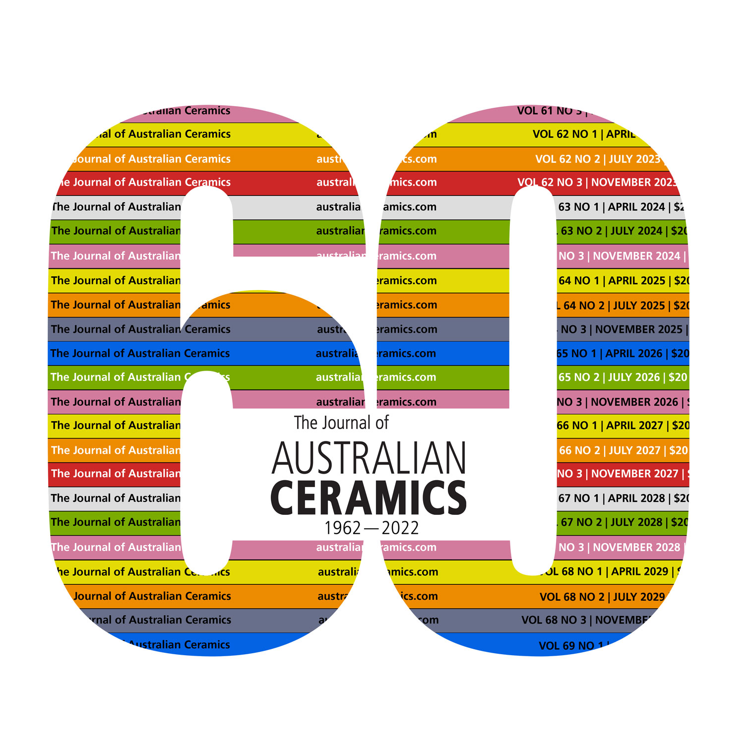 PRESS RELEASE: The Journal of Australian Ceramics reaches 60th anniversary