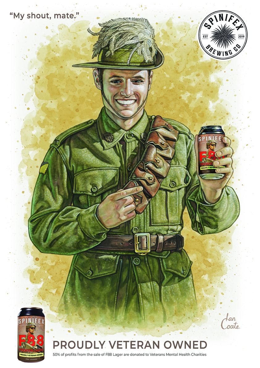 PRESS RELEASE: Spinifex to Launch National F88 Campaign in Time for ANZAC Day 2022