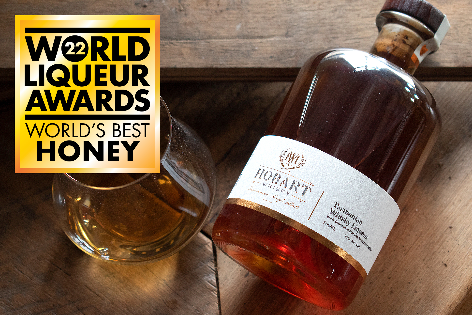 PRESS RELEASE: Hobart Whisky takes out World’s Best Honey Liqueur on the global stage