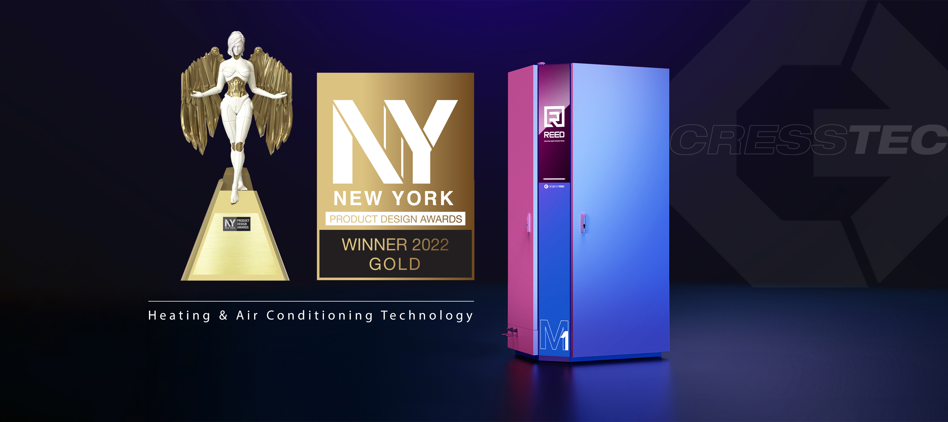 PRESS RELEASE: Cresstec Seizes a Win in the 2022 NY Product Design Awards
