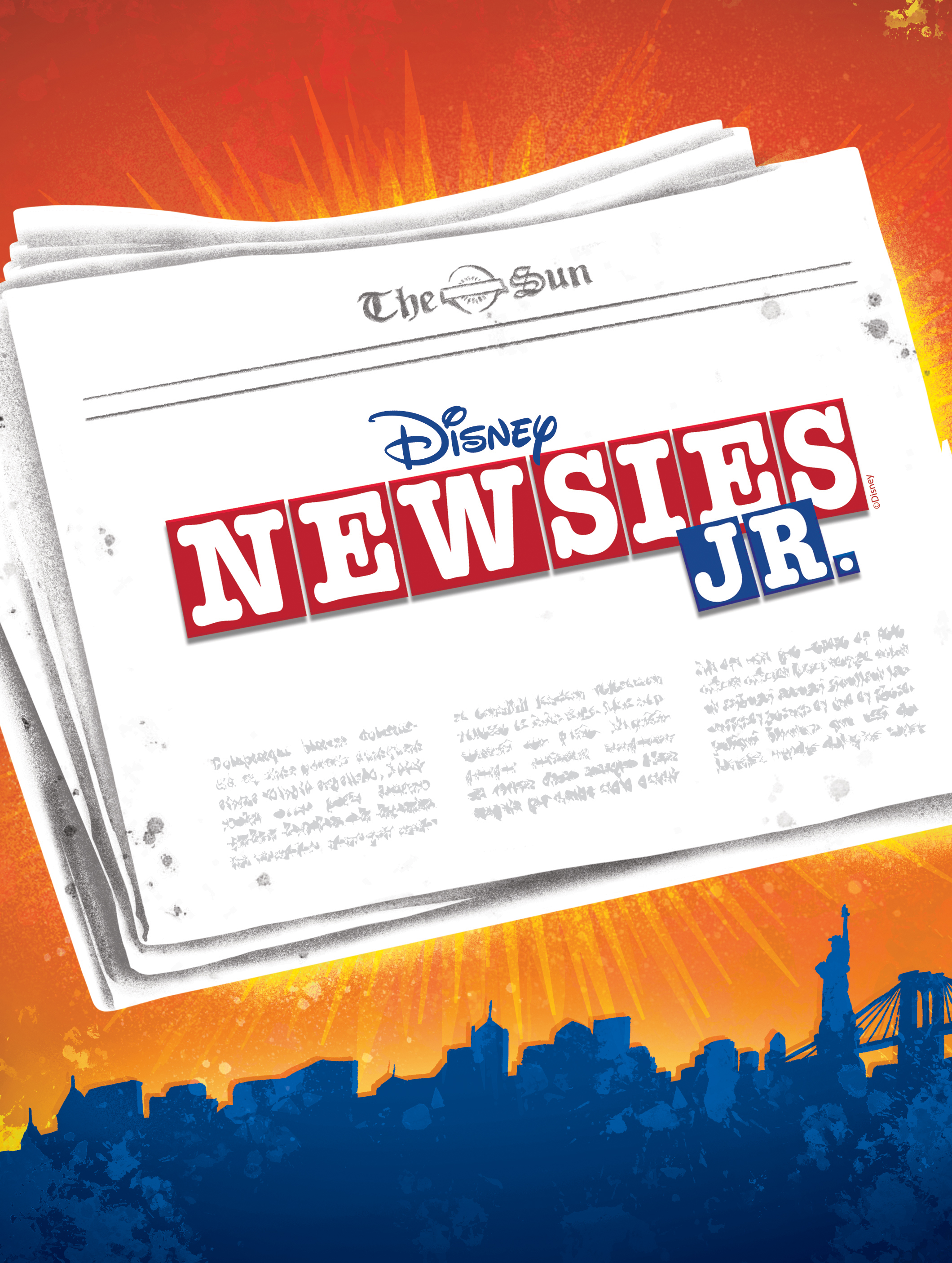 Disney NEWSIES Jr - Australian Premiere