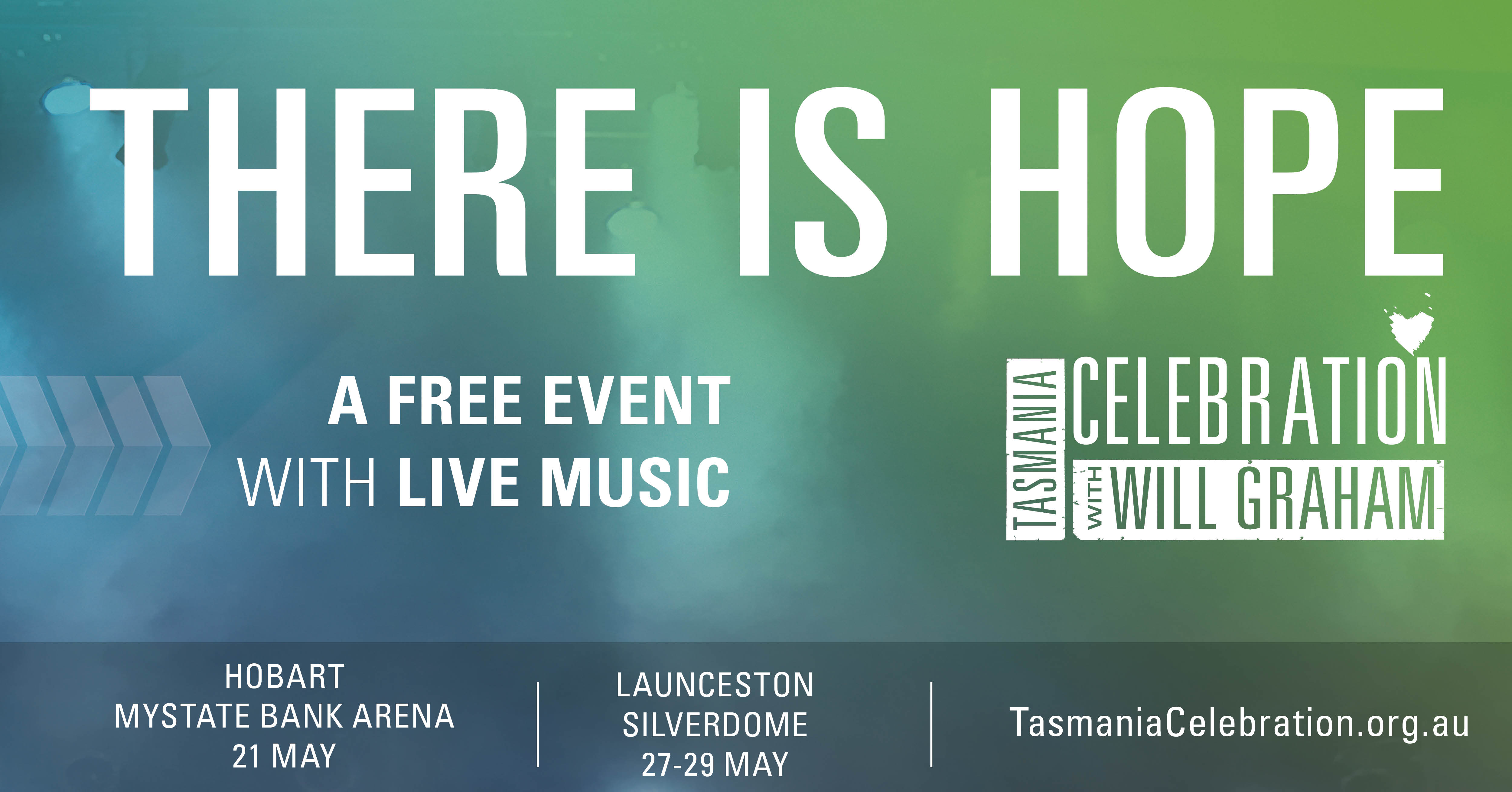 PRESS RELEASE: Tasmania Celebration with Will Graham coming to Hobart and Launceston