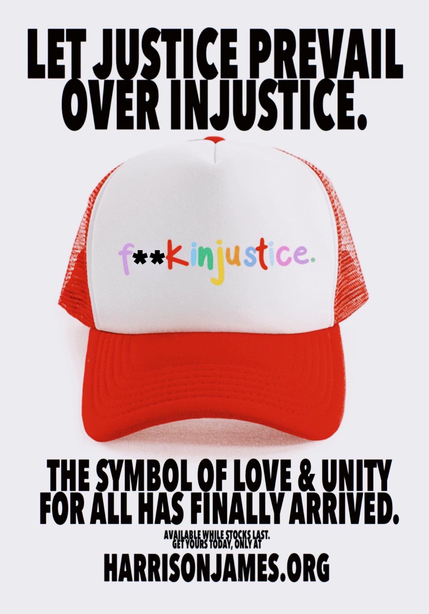 PRESS RELEASE: F**k Injustice: Male Survivor Launches Clothing Line To Help Raise Funds For Charity.