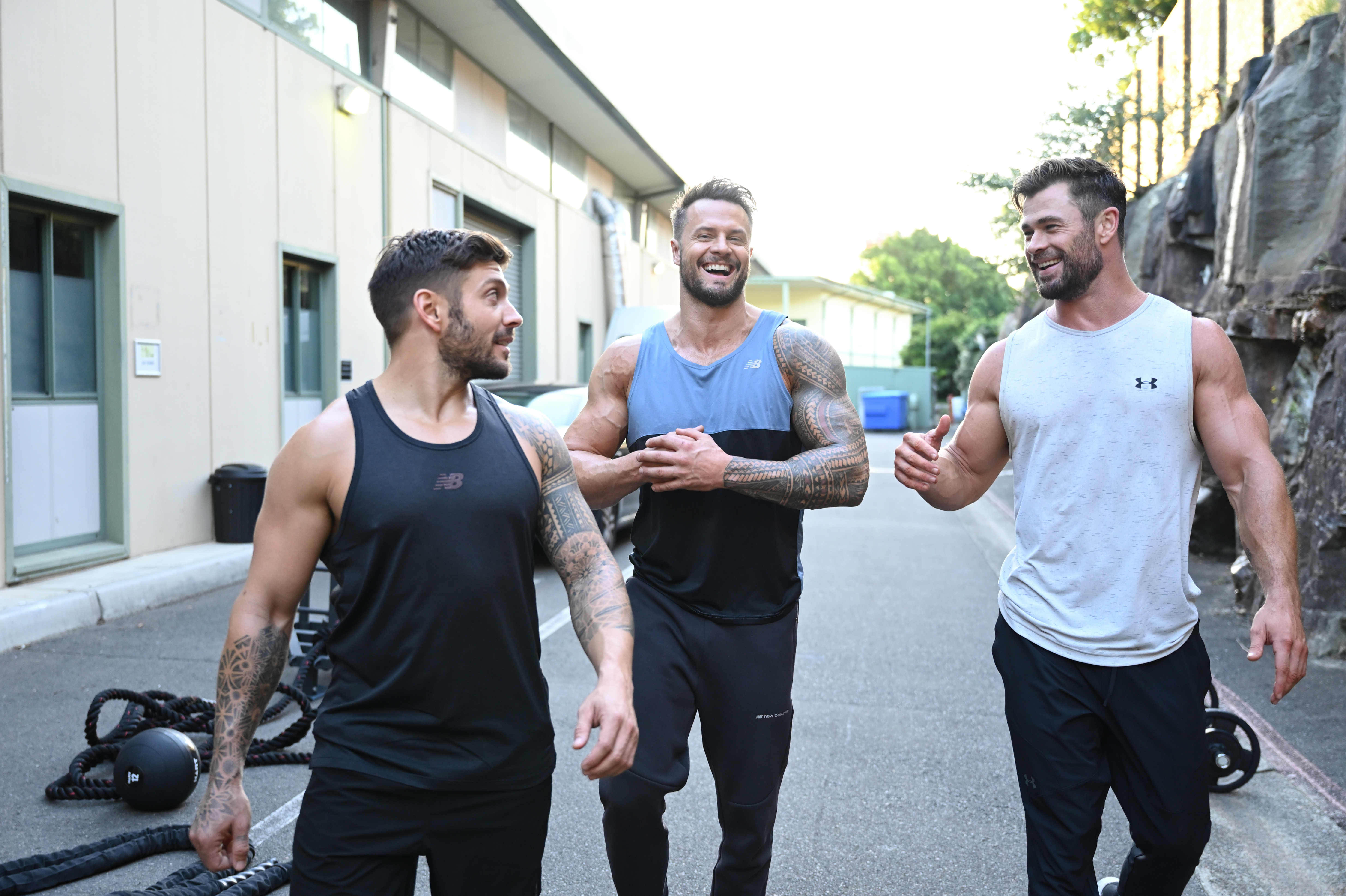 PRESS RELEASE: CHRIS HEMSWORTH SHARES BULKED-UP THOR WORKOUT PROGRAM