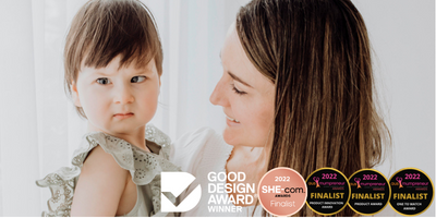 PRESS RELEASE: Melbourne mum wins National Good Design Award for world first ‘wake-proof’ baby bib