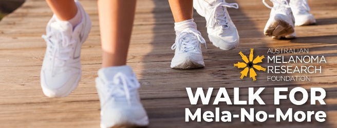 PRESS RELEASE: National Skin Cancer Action Week -Walk for Mela-No-More at your own pace.