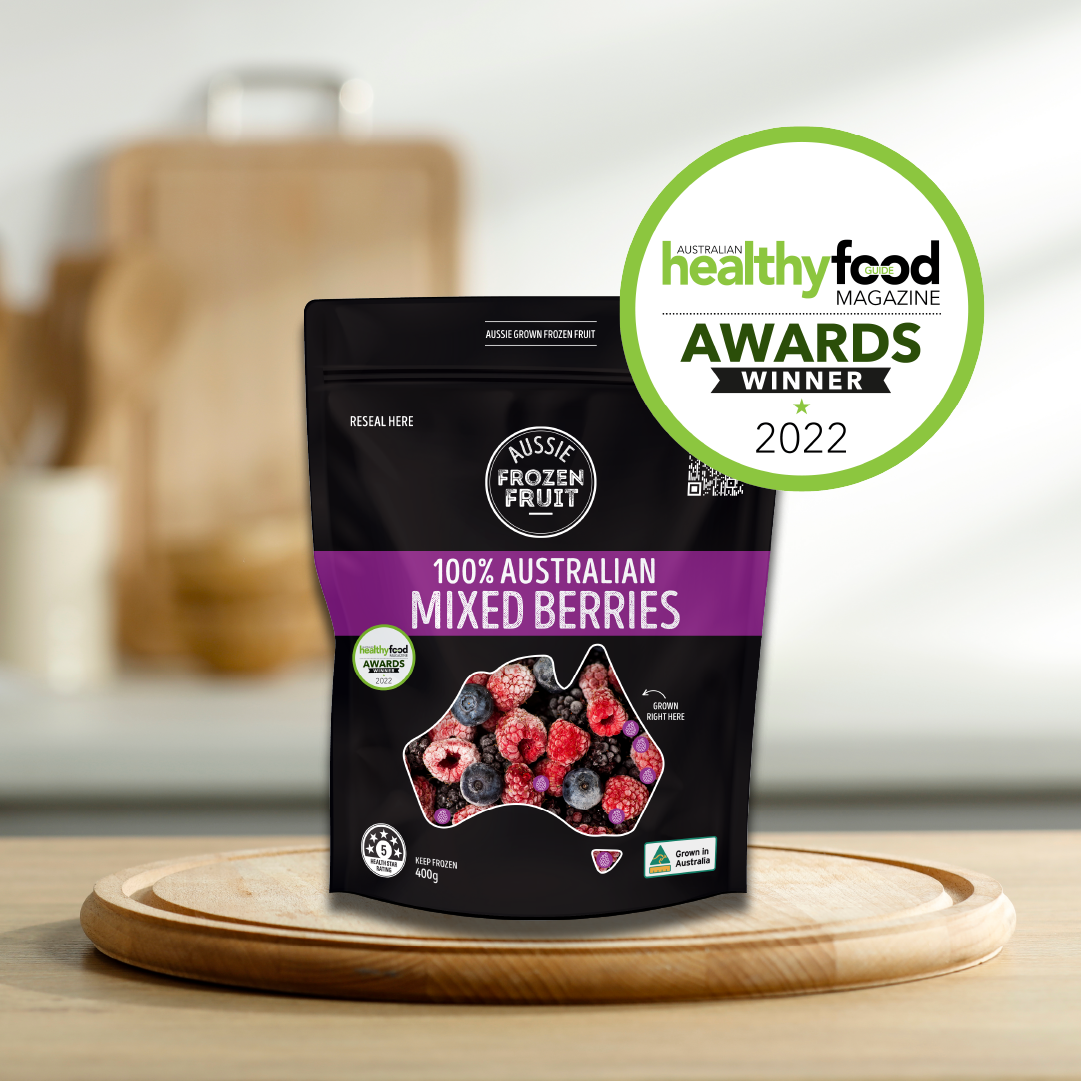 PRESS RELEASE: Aussie Frozen Fruit: Winner of Best Frozen Fruit Award