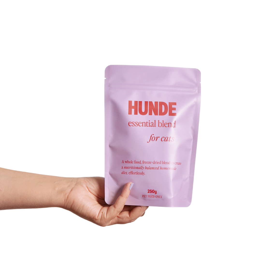 PRESS RELEASE: HUNDE Launches Essential Blends Balancing Bases for Homemade Pet Food